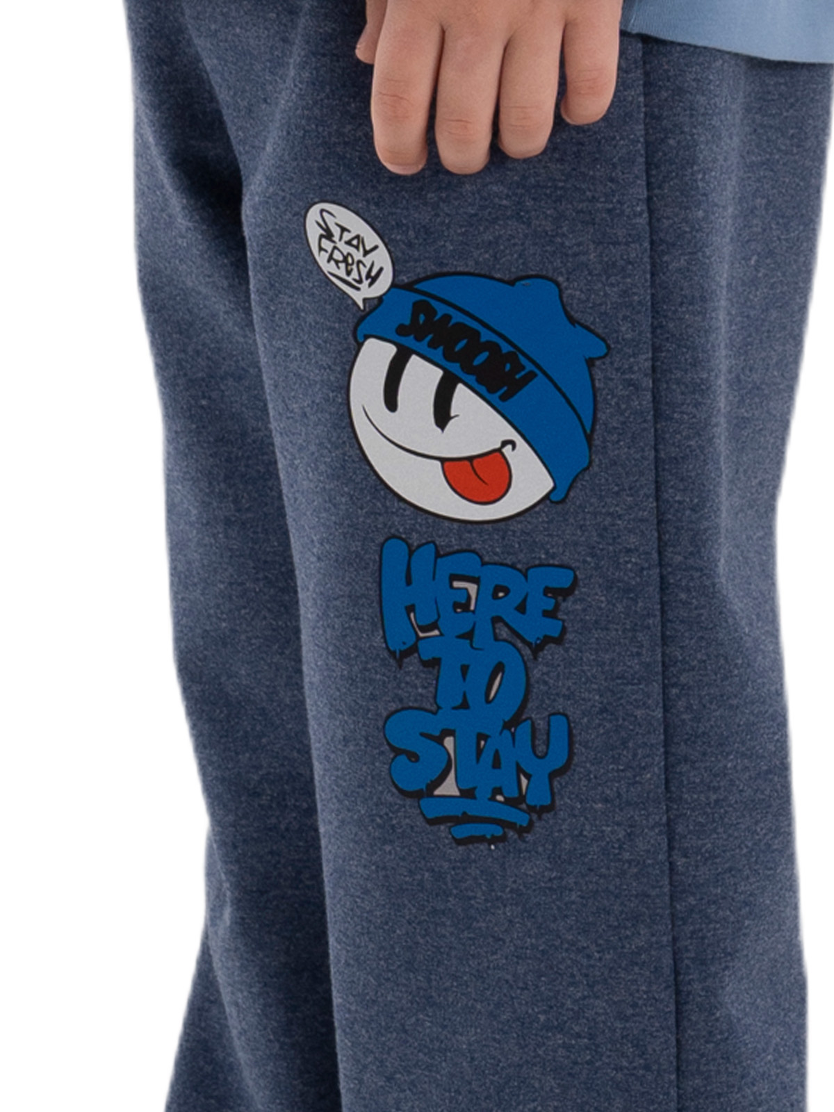 Брюки для мальчика О37128 (синий)