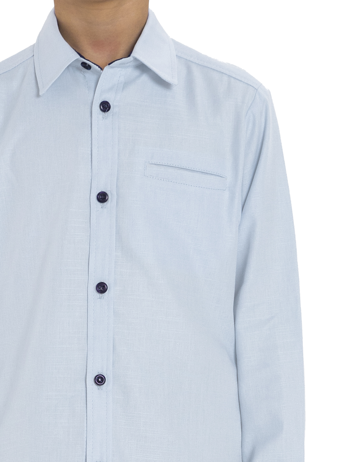 Верхняя сорочка для мальчика О17066 (голубой)