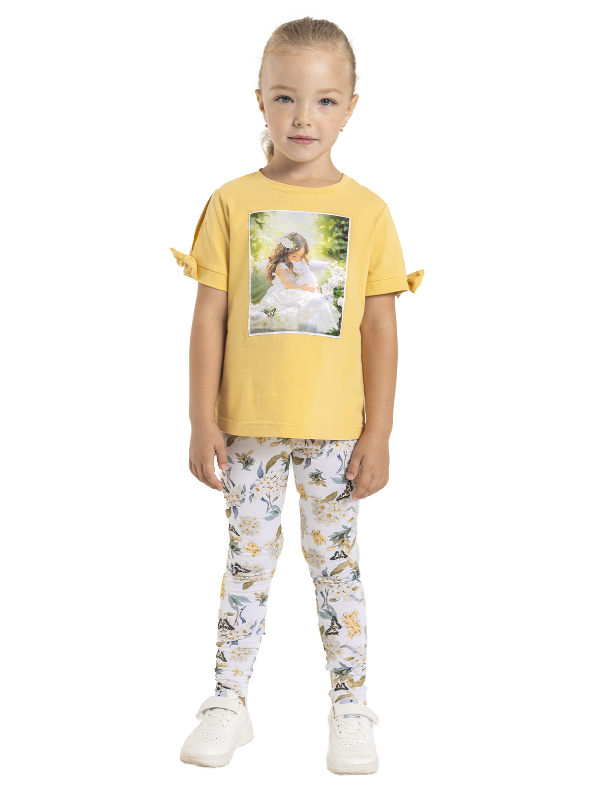 Джемпер для девочки О56905 (желтый)