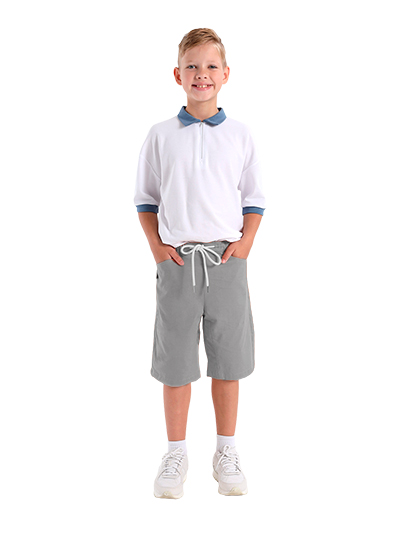 Шорты для мальчика О46952 (серый)