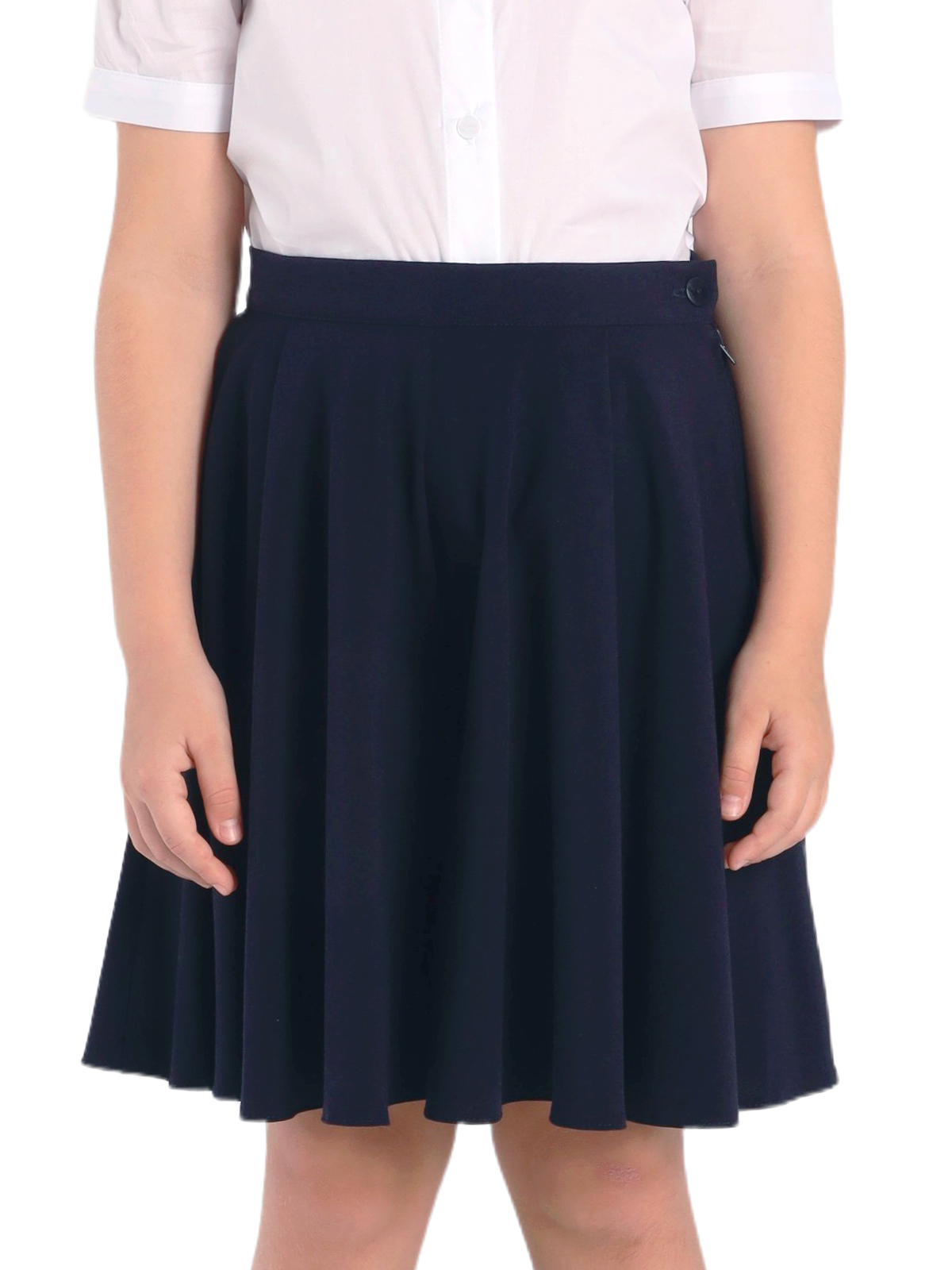 Юбка-шорты для девочки О76454 (синий)