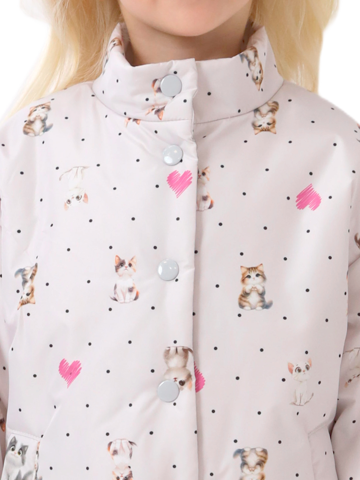 Куртка для девочки О57298 (бежевый)