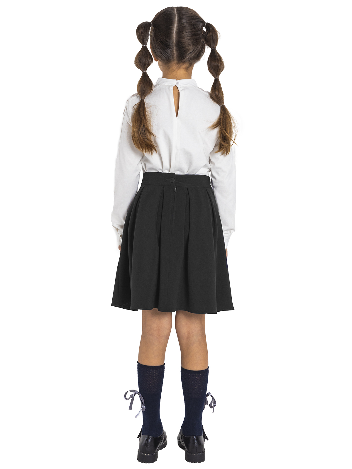 Юбка для девочки О77037 (черный)