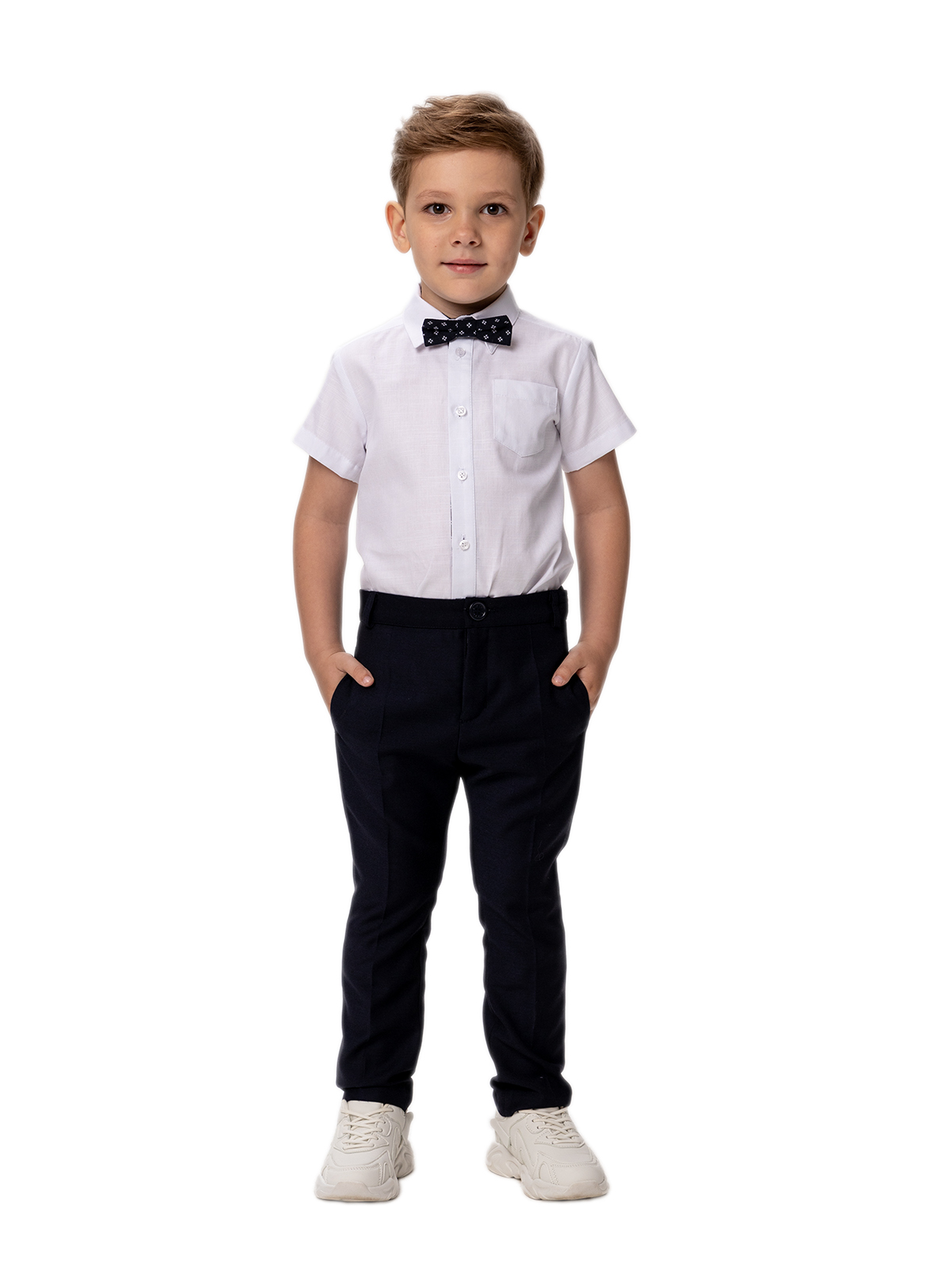 Верхняя сорочка для мальчика О25581 (белый)