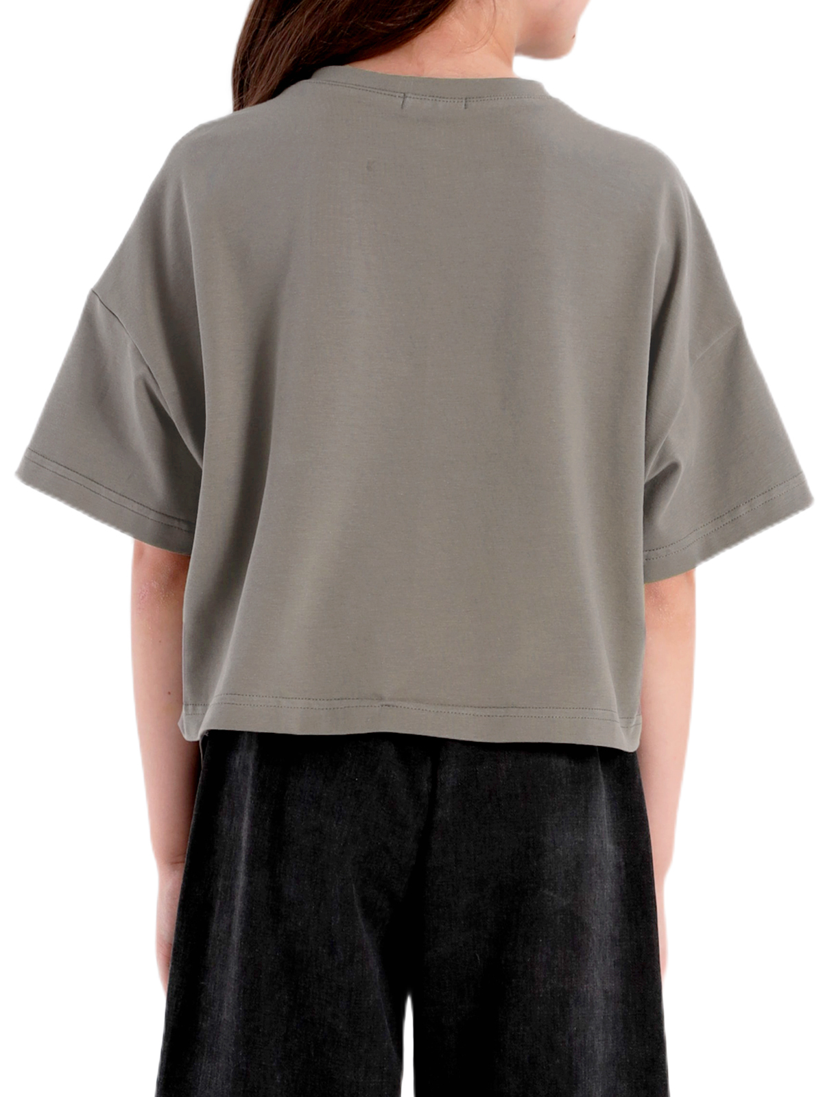 Джемпер для девочки О57276 (серый)