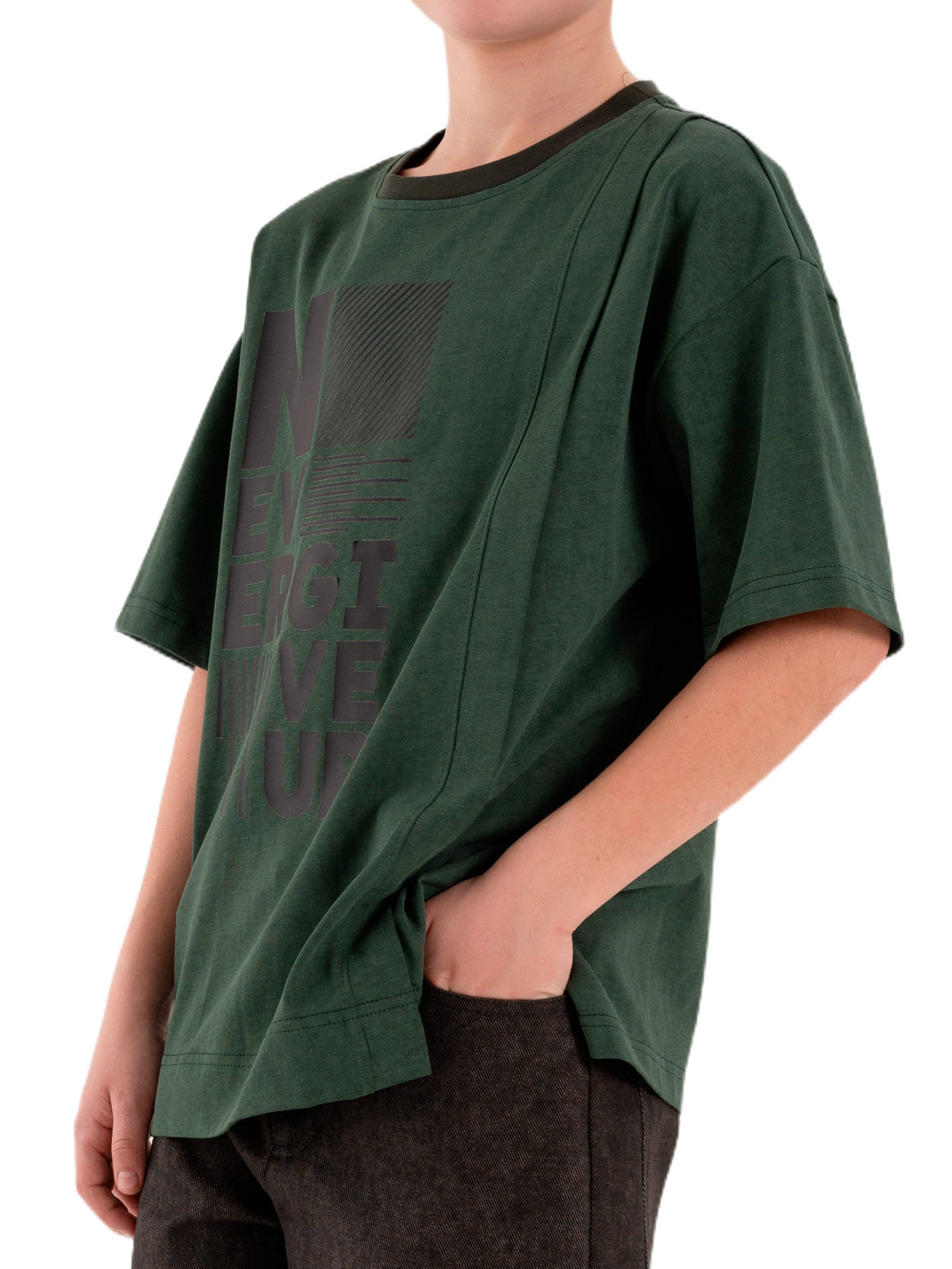 Джемпер для мальчика О37160 (зеленый)