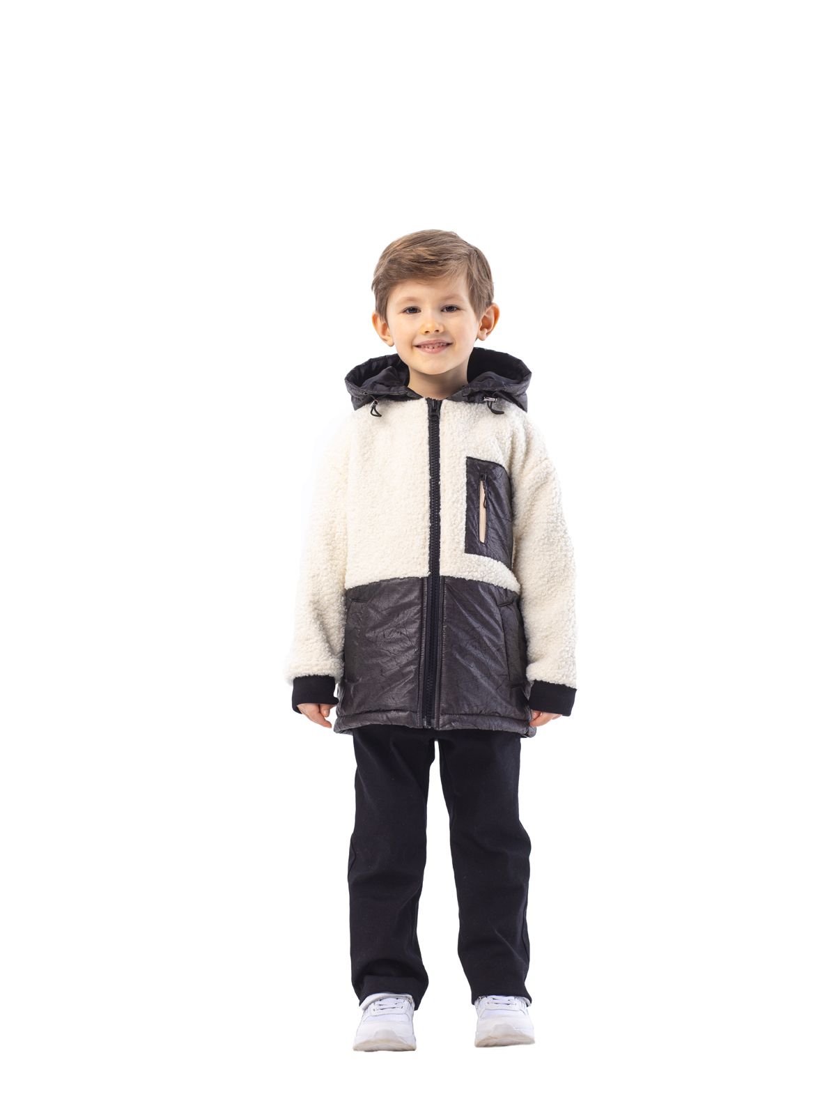 Брюки для мальчика О36718 (черный)