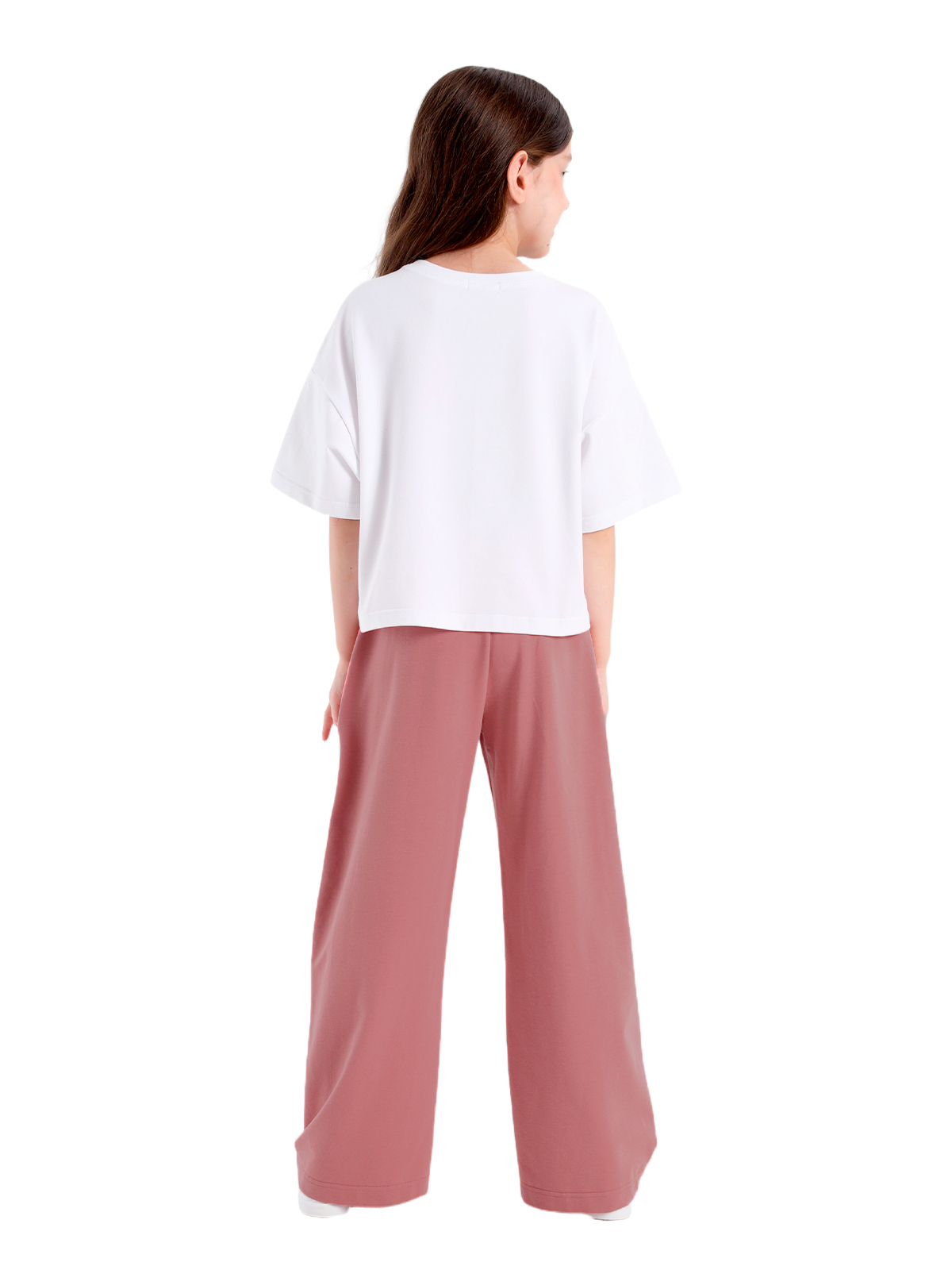 О57285 Джемпер дев. 128-64 белый 