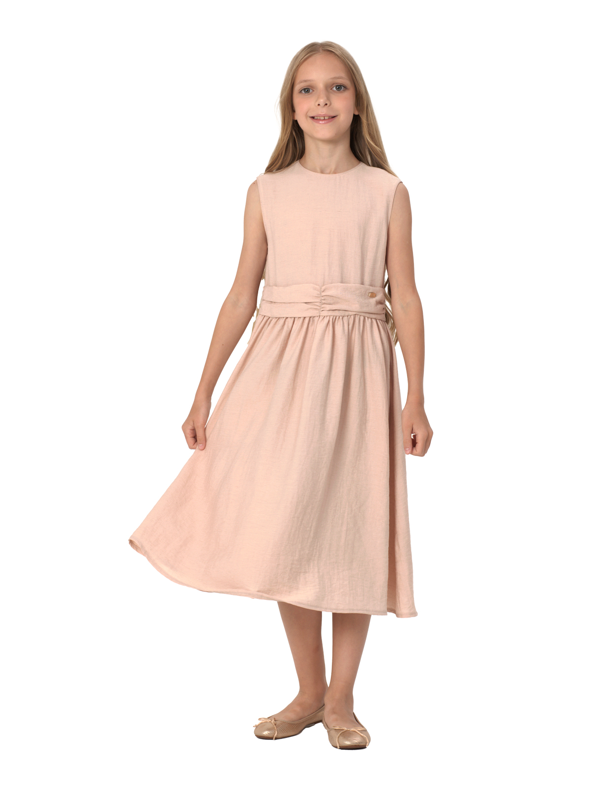 Платье для девочки О57287 (розовый)