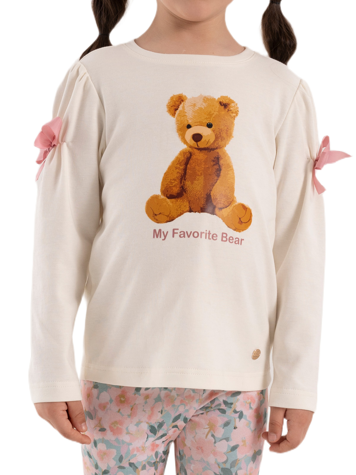 Джемпер для девочки О67136 (молочный)