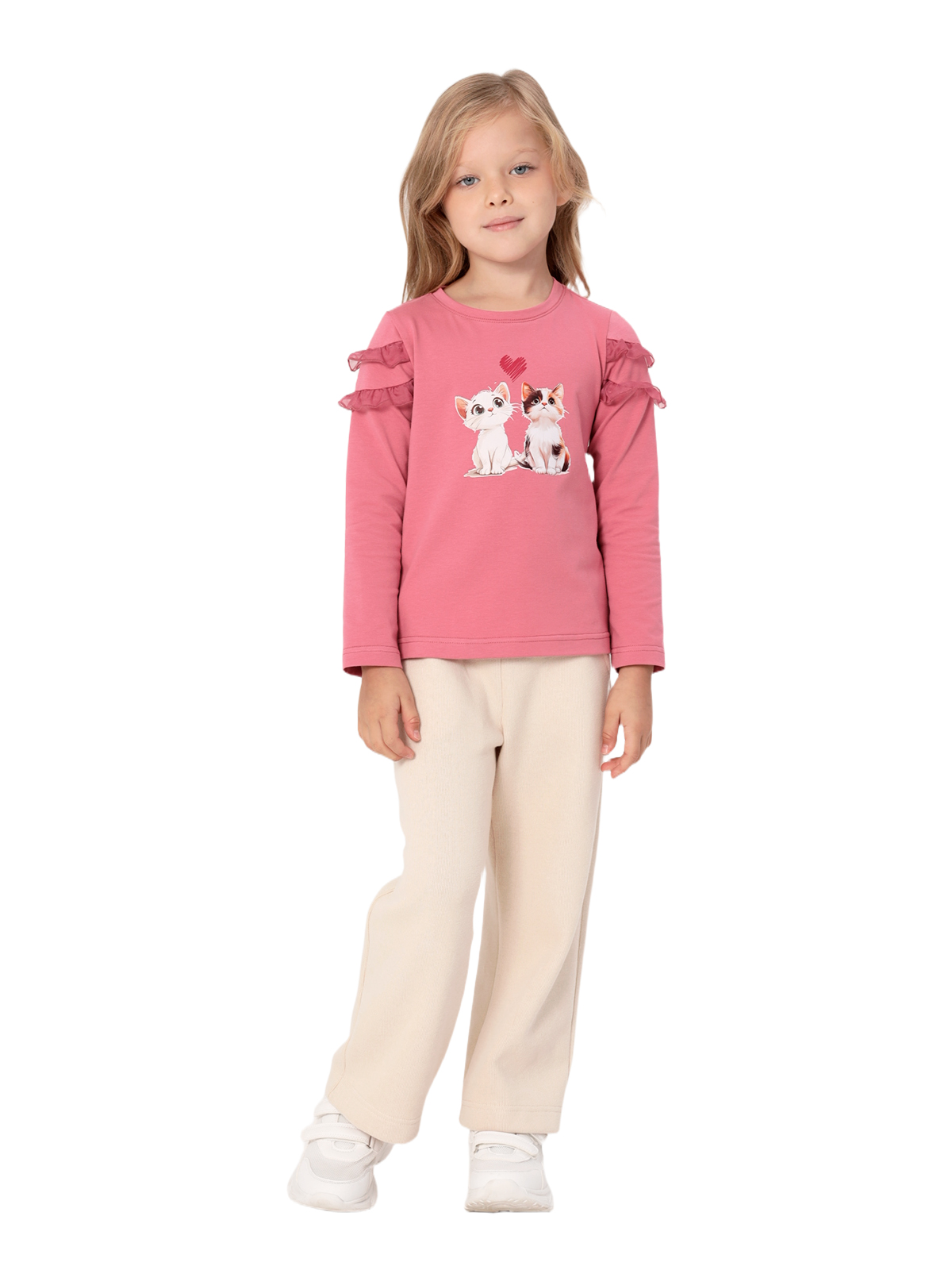 Джемпер для девочки О57307 (розовый)