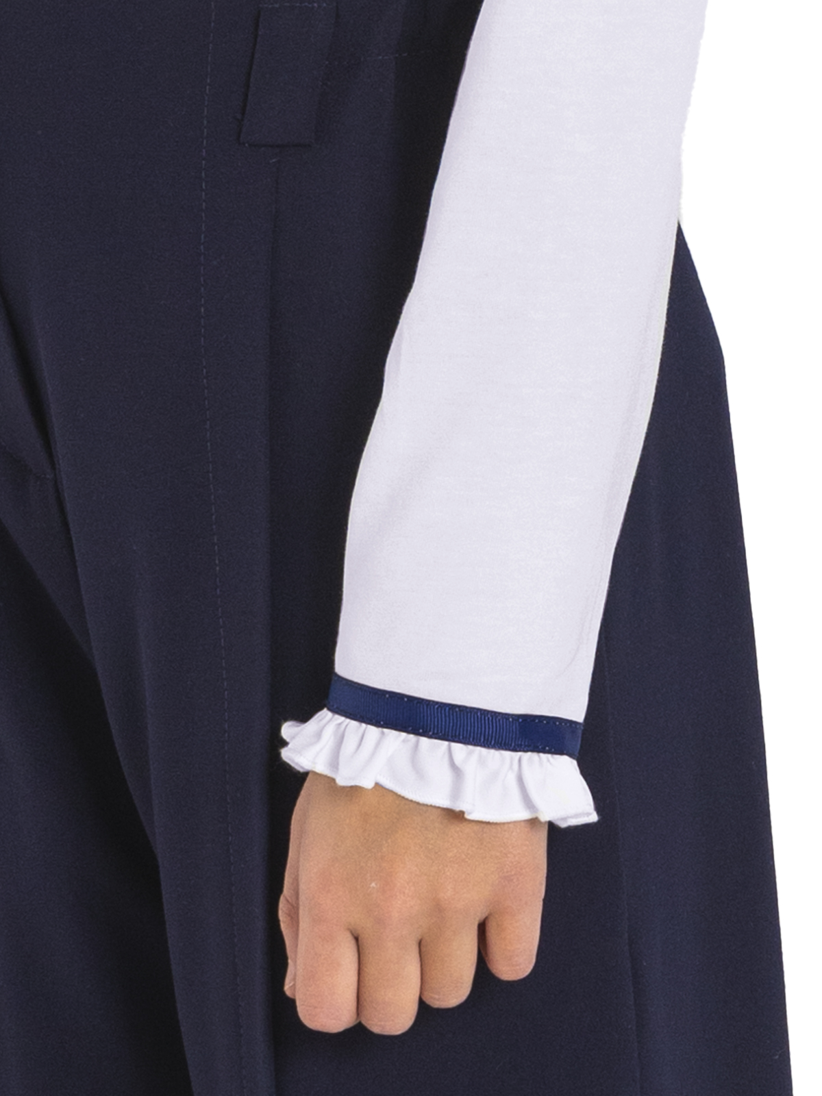 Блузка для девочки О76976 (белый)