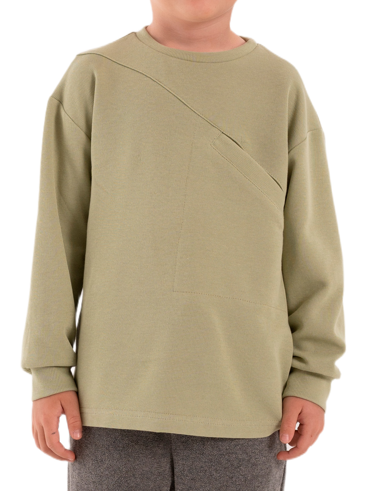 Джемпер для мальчика О37177 (зеленый)