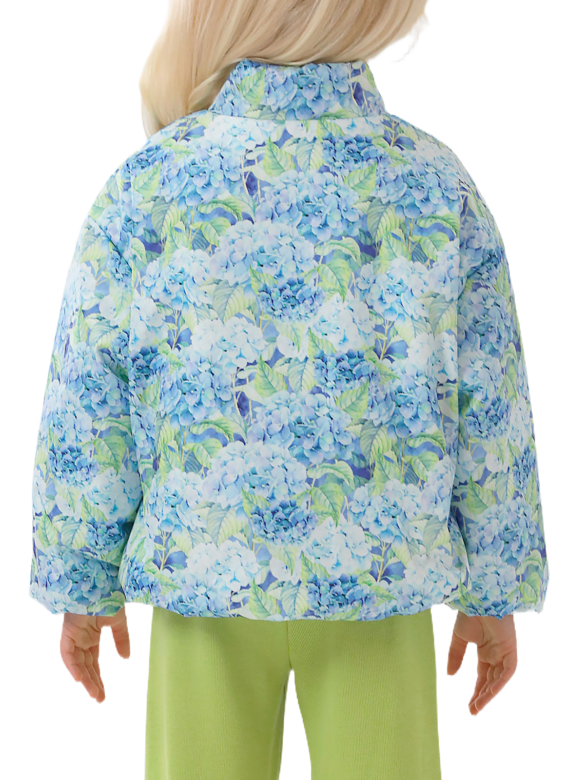 Куртка для девочки О57298 (голубой)