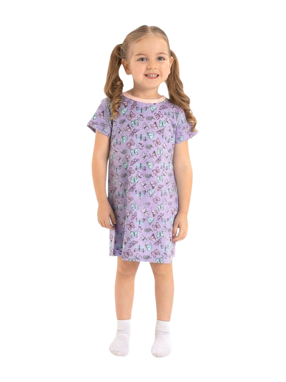 Ночная сорочка для девочки 06061 (мультиколор)