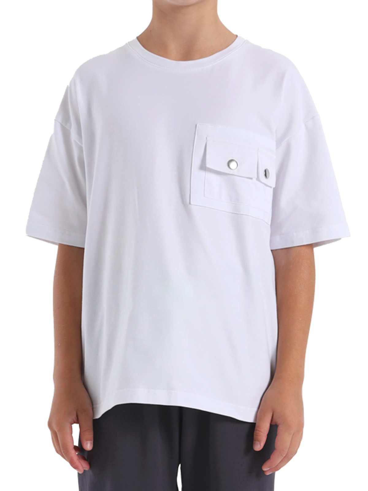 О47171 Джемпер мал. 128-64 белый 