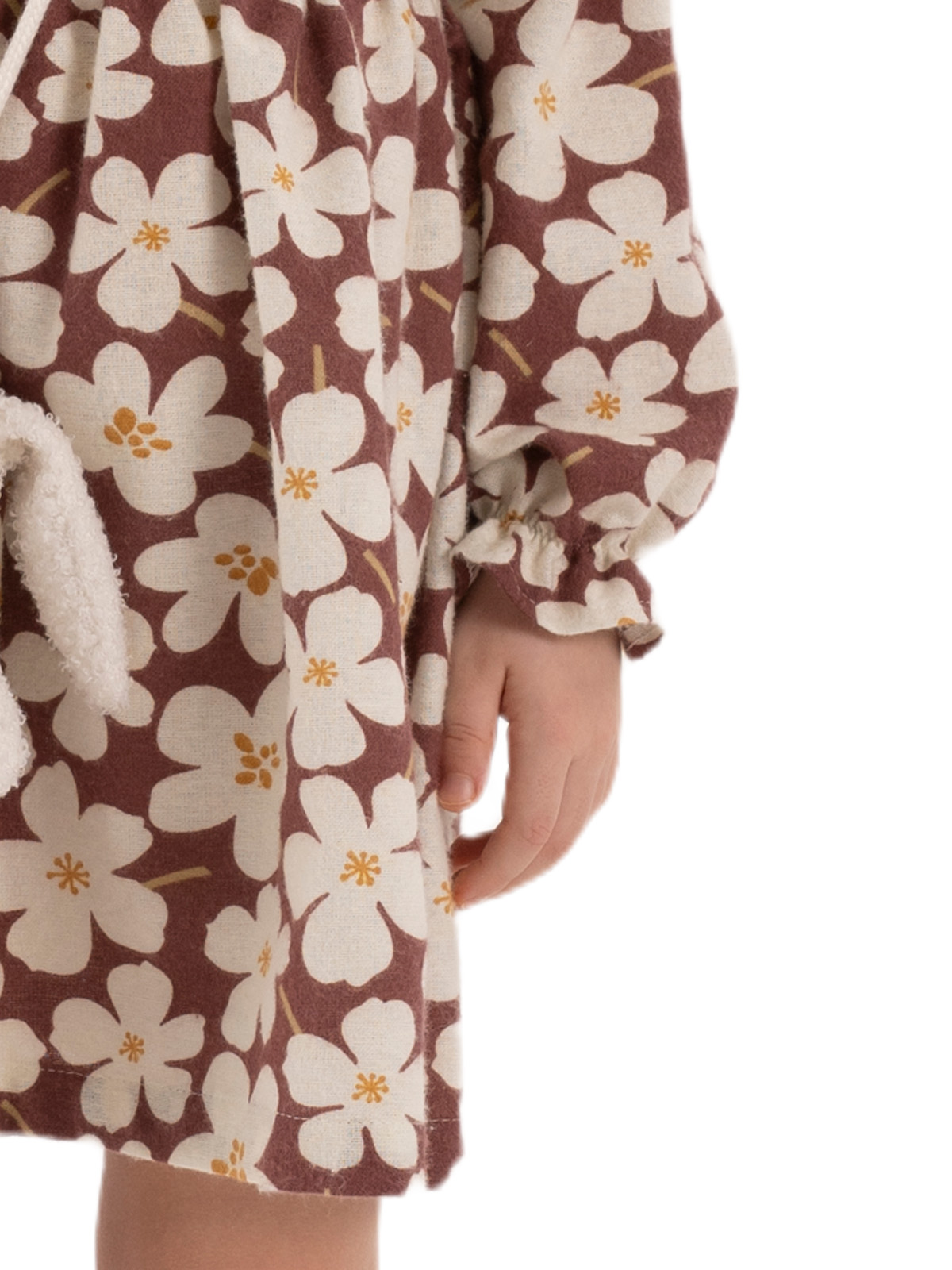 Платье для девочки О67134 (бордовый)