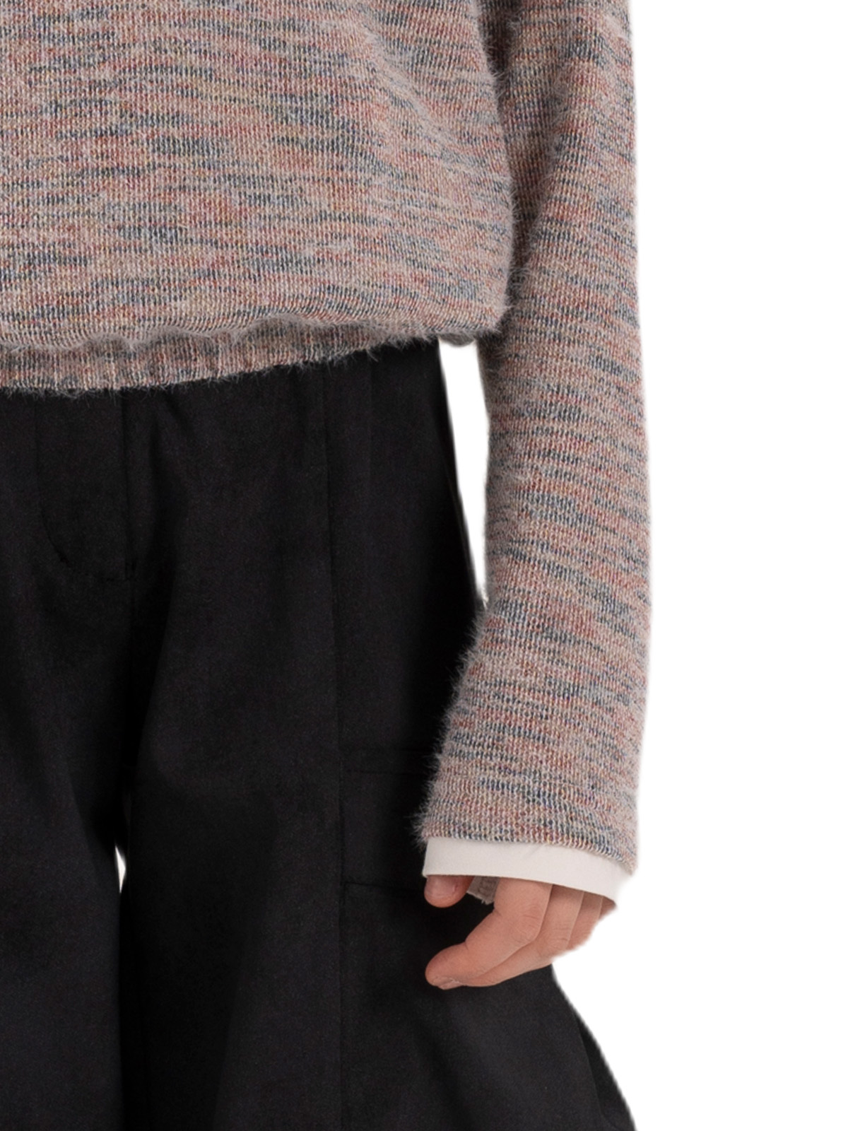 Джемпер для девочки О67075 (серый)