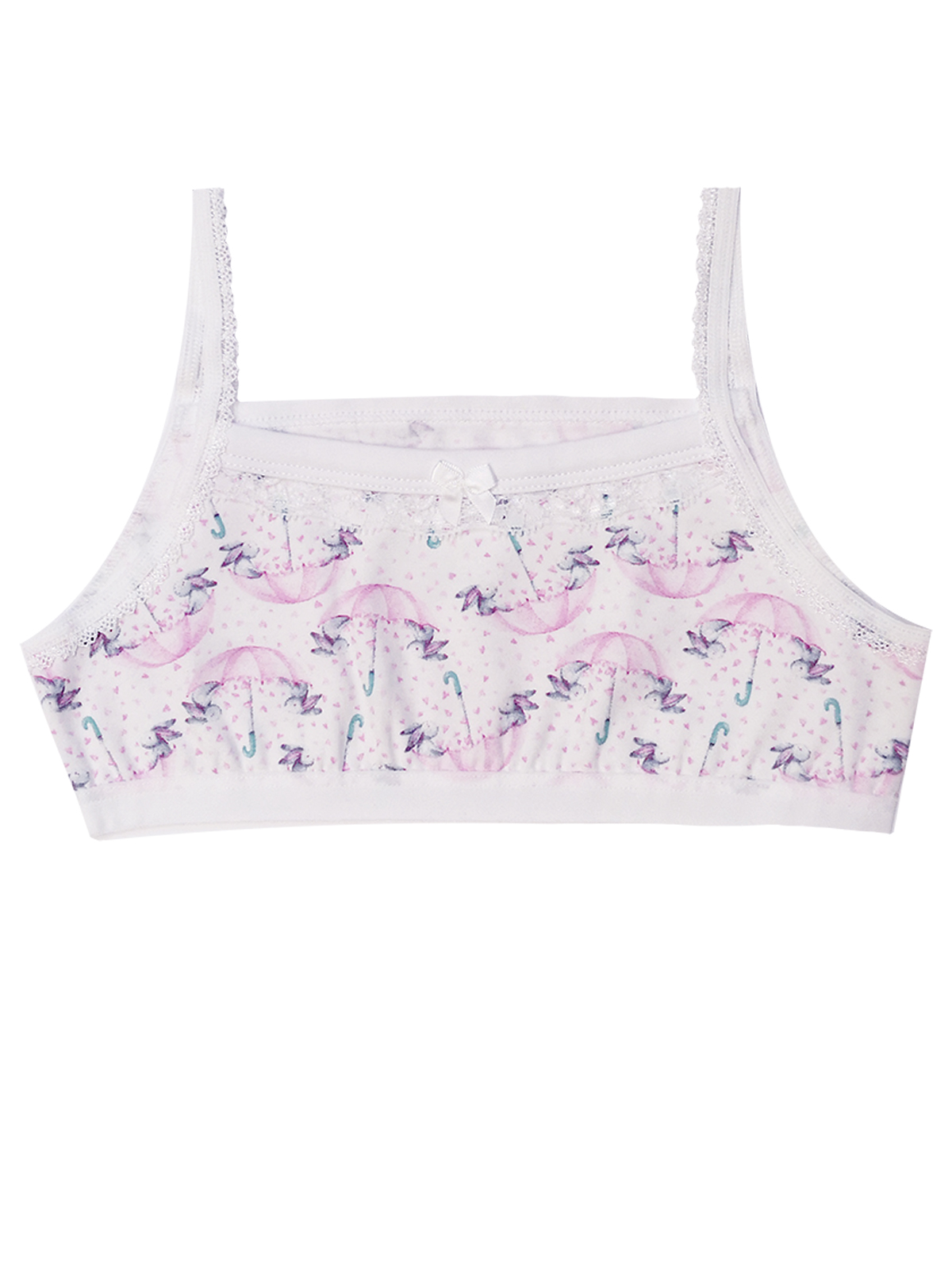 Топ для девочки 04013 (розовый)