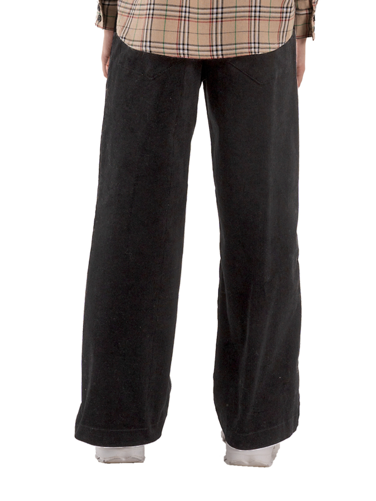 Брюки для девочки О66573 (черный)