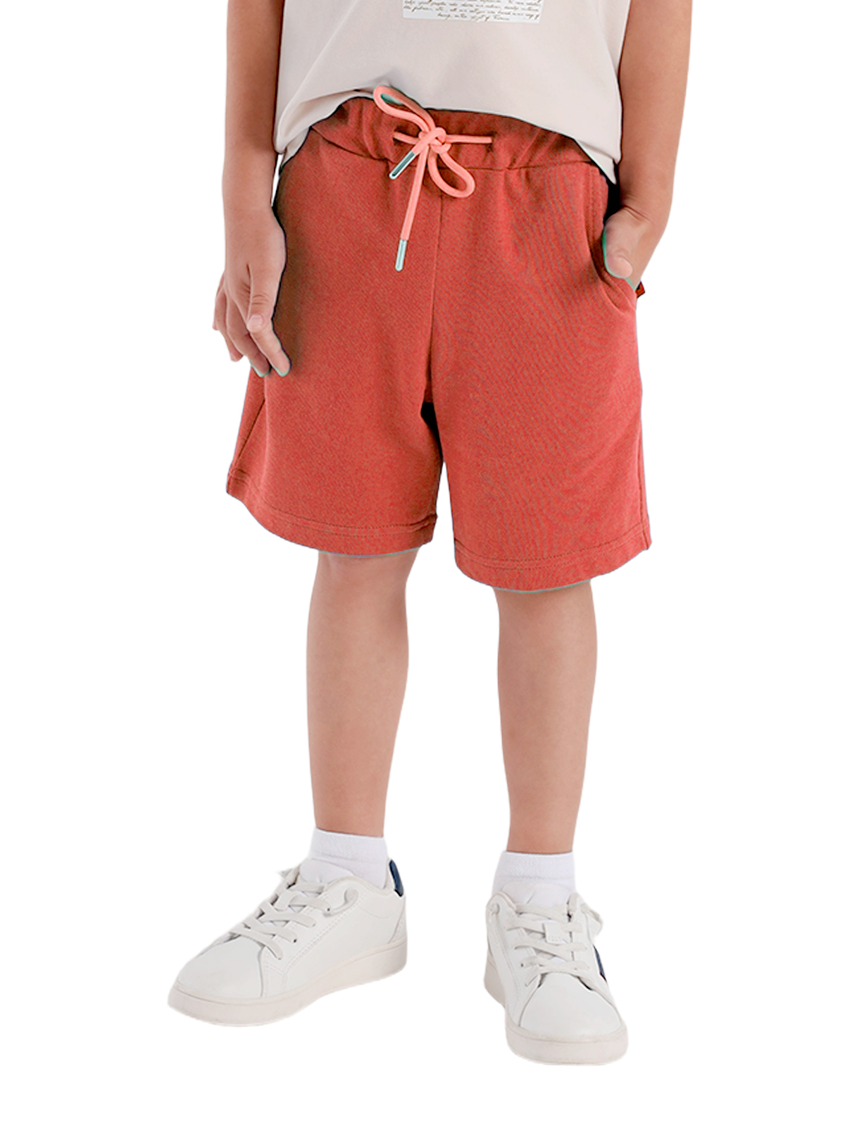 Шорты для мальчика О46968 (красный)