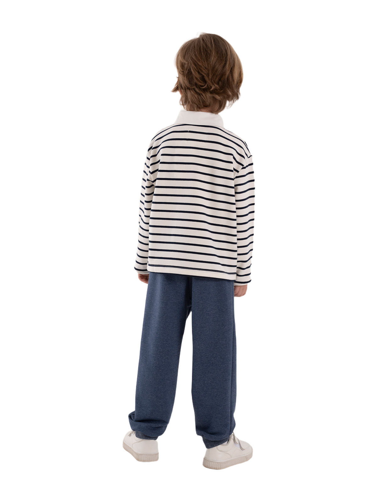 Брюки для мальчика О37128 (синий)