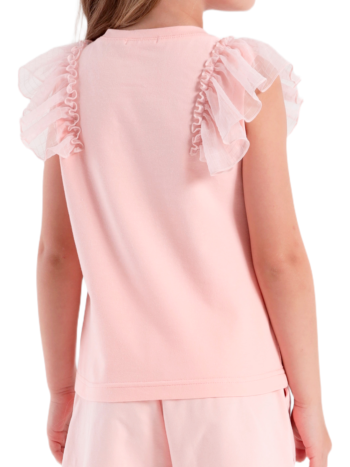 Блузка для девочки О57239 (розовый)