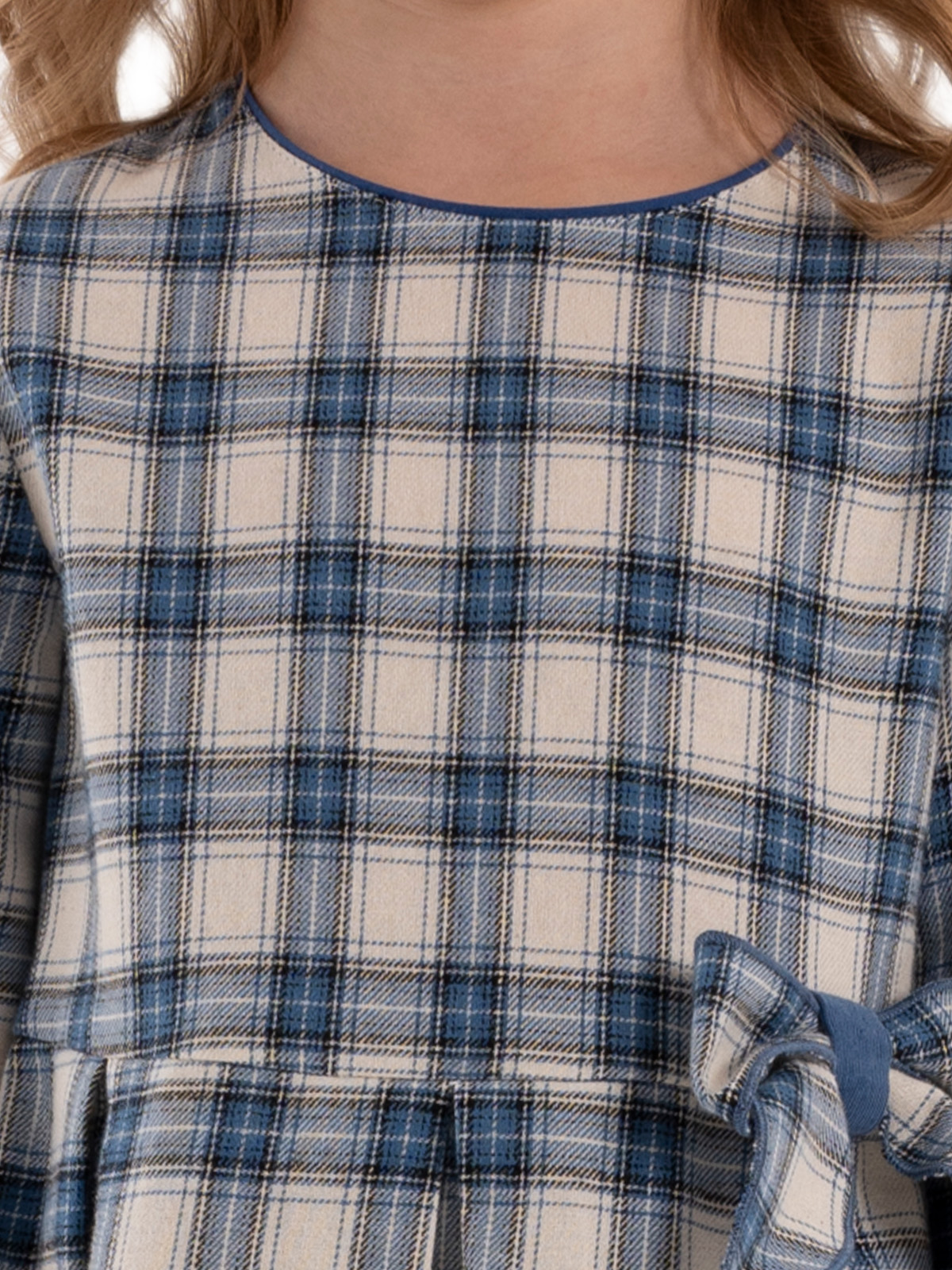 Платье для девочки О67144 (синий)