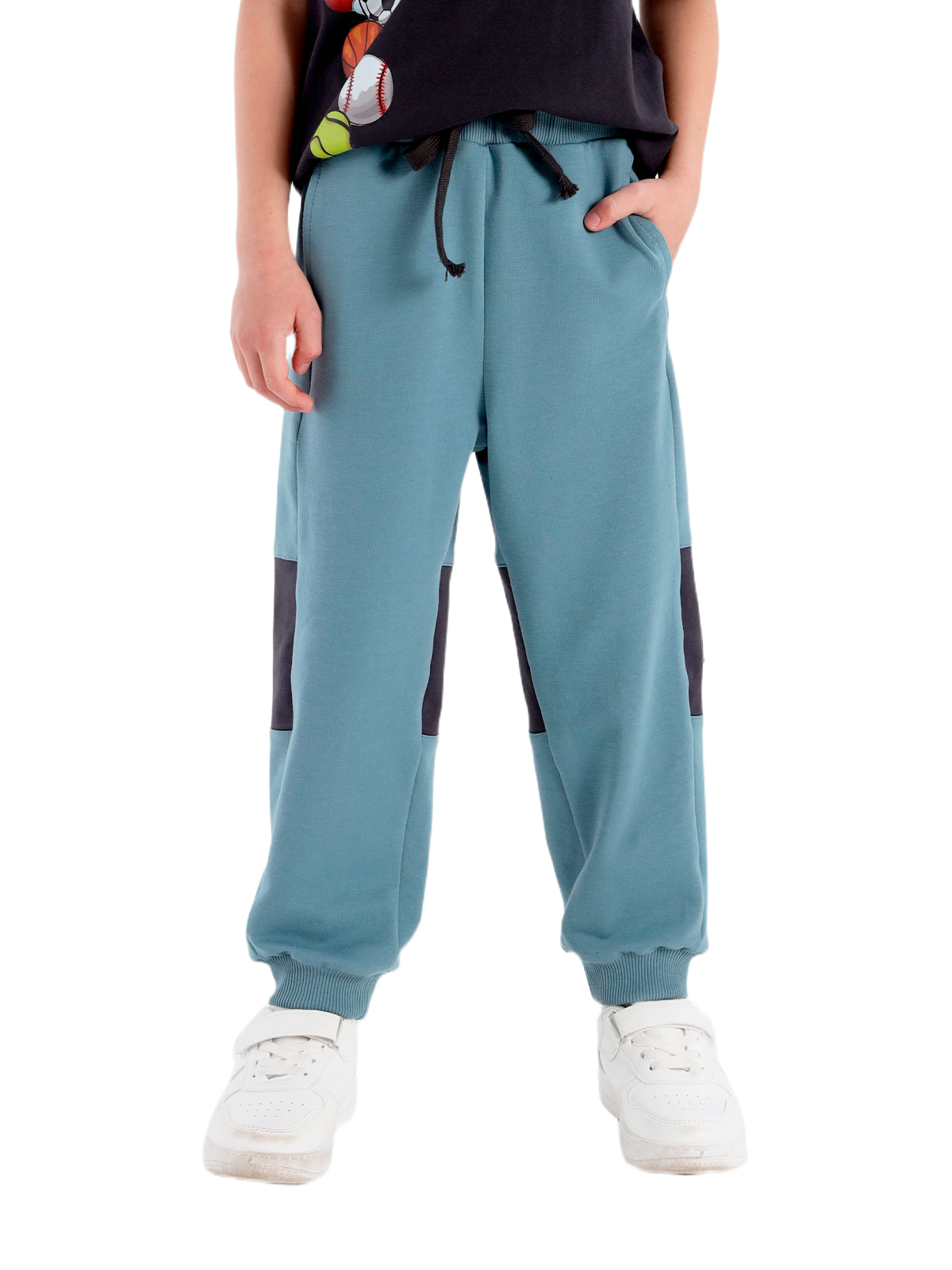 Брюки для мальчика О47325 (голубой)