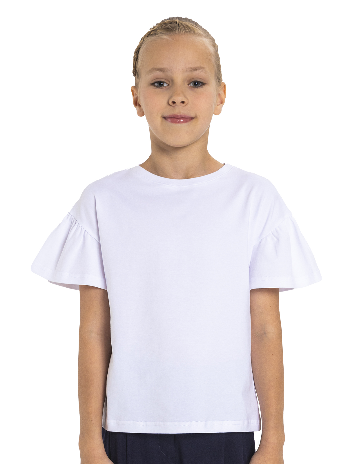 Джемпер для девочки О76450 (белый)