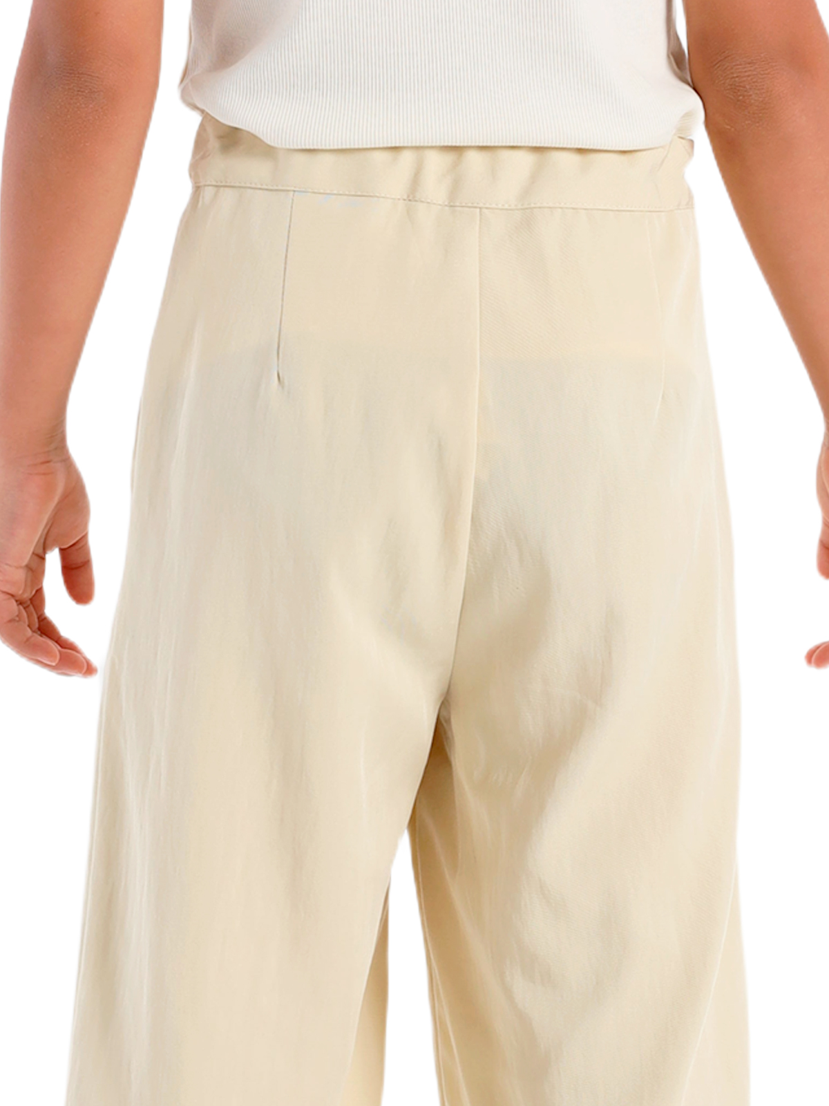 Брюки для девочки О57291 (молочный)