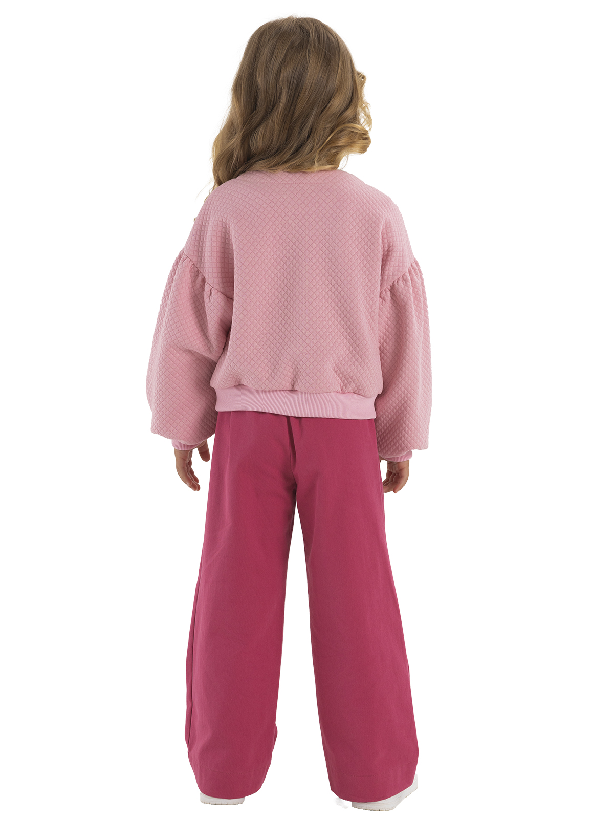 Брюки для девочки О56806 (розовый)