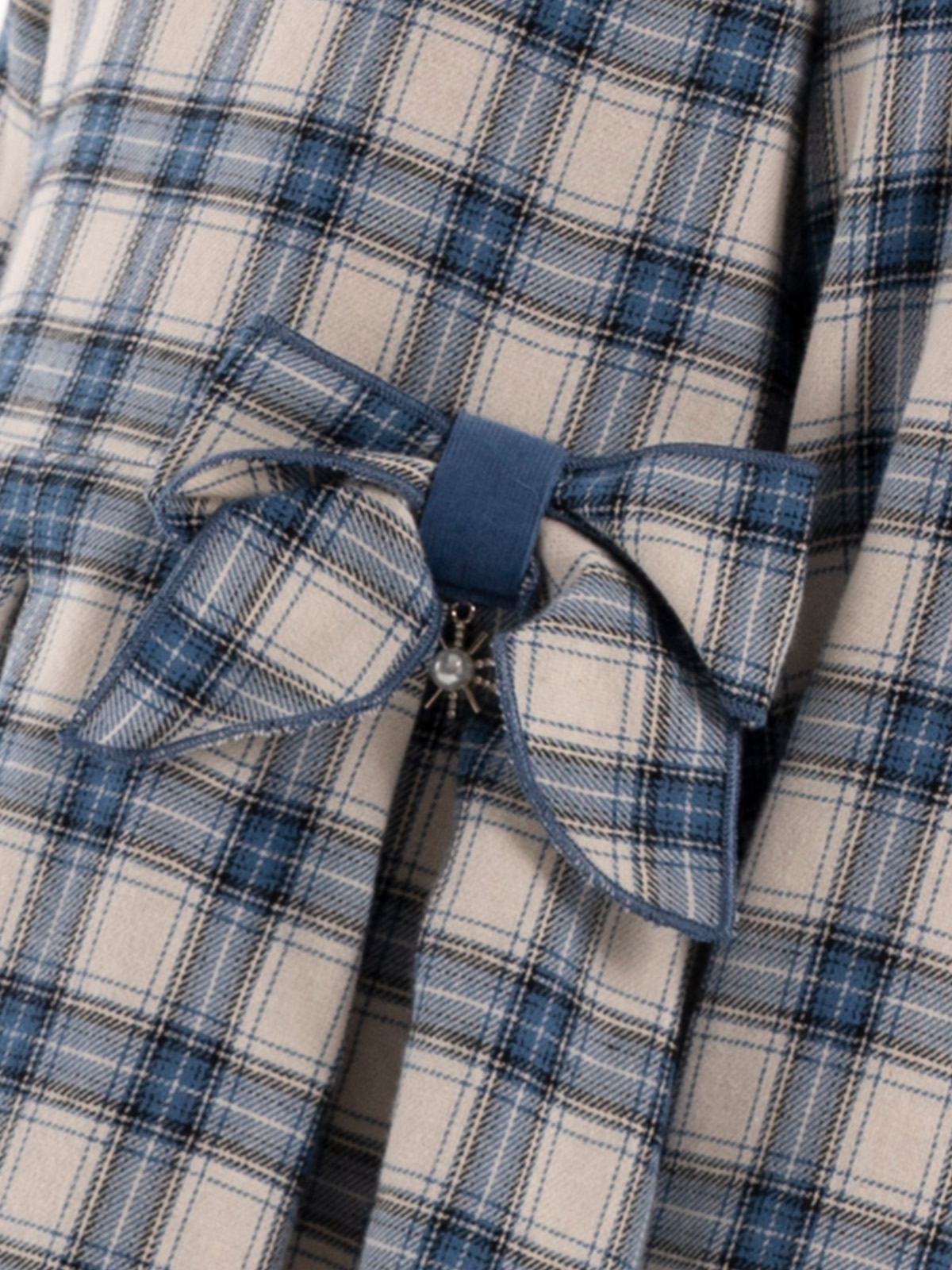 Платье для девочки О67144 (синий)