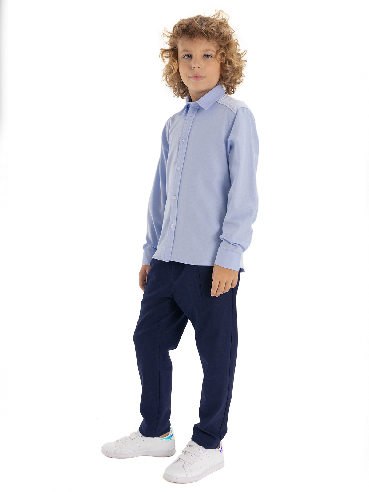 Верхняя сорочка для мальчика О14312 (голубой)