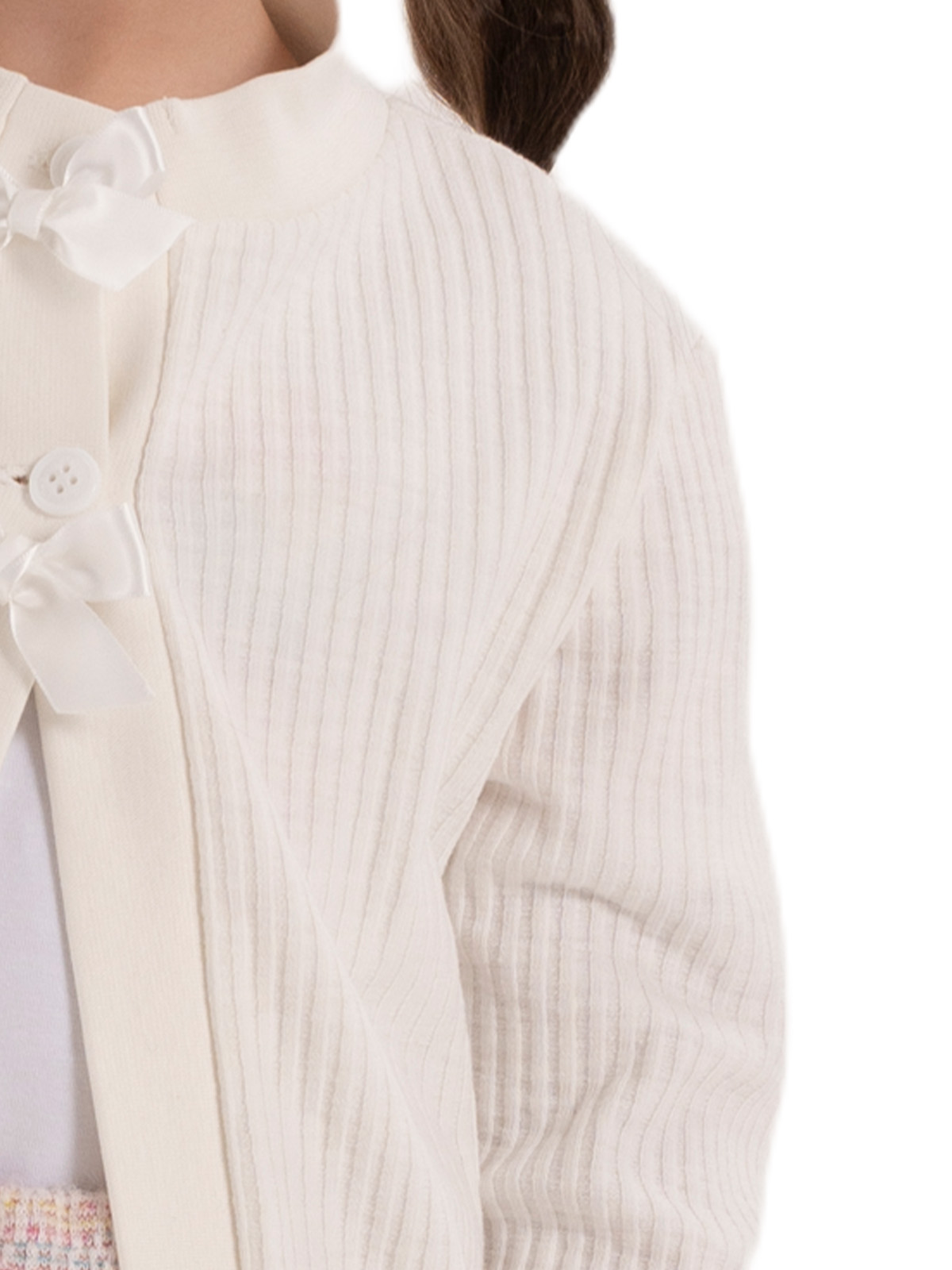 Джемпер для девочки О67105 (молочный)