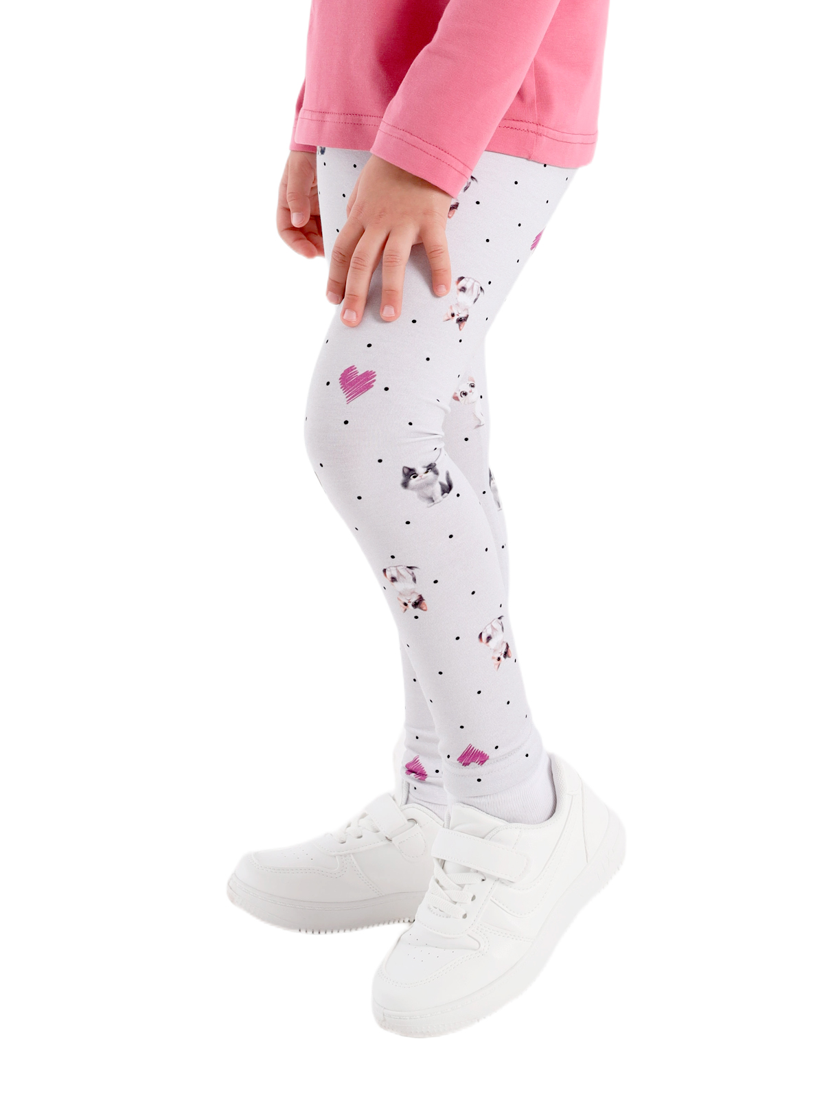 Брюки для девочки О57245 (бежевый)