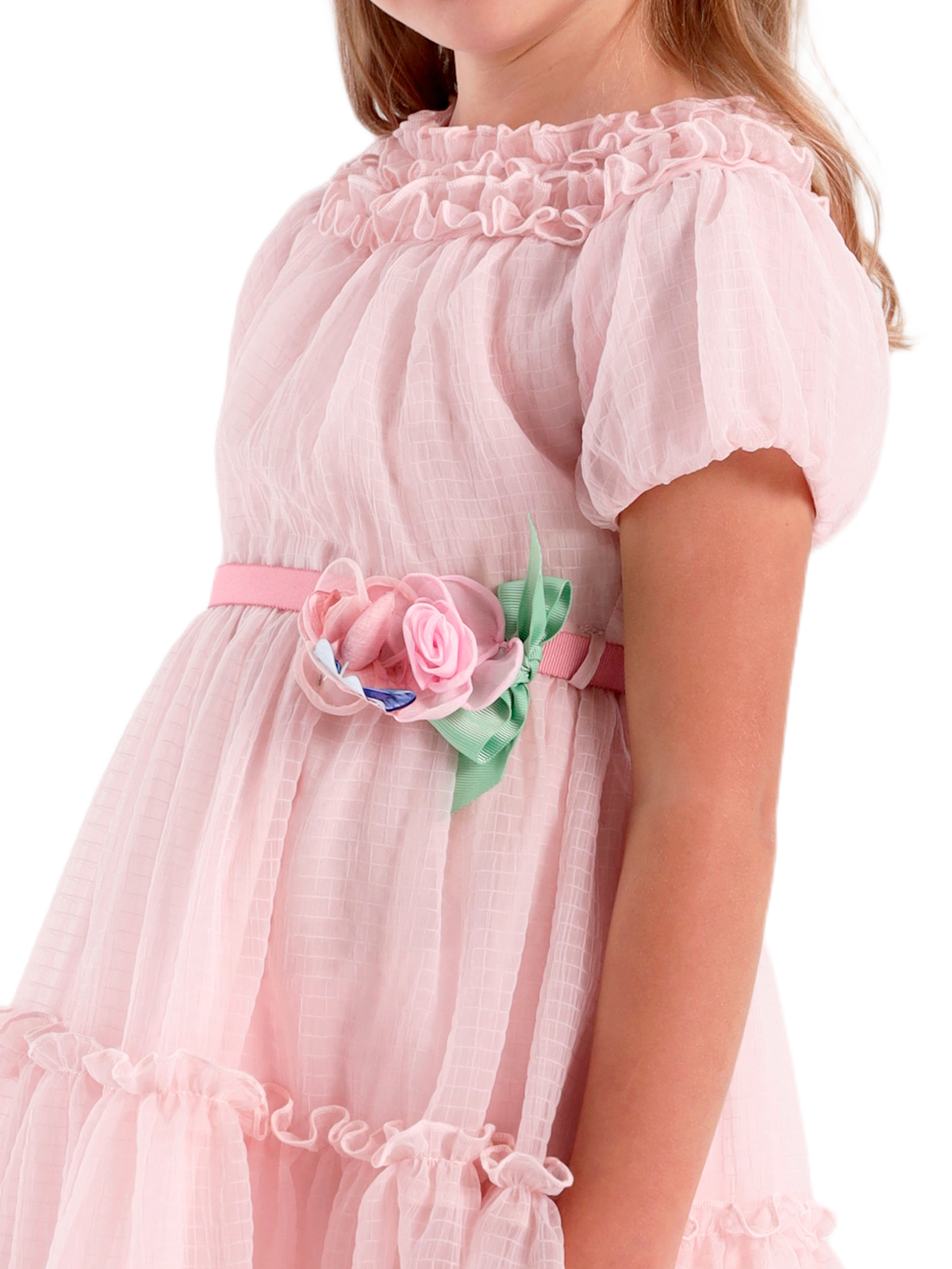 Платье для девочки О57241 (розовый)