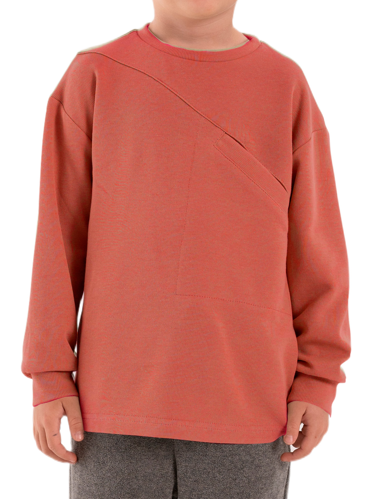 Джемпер для мальчика О37177 (красный)