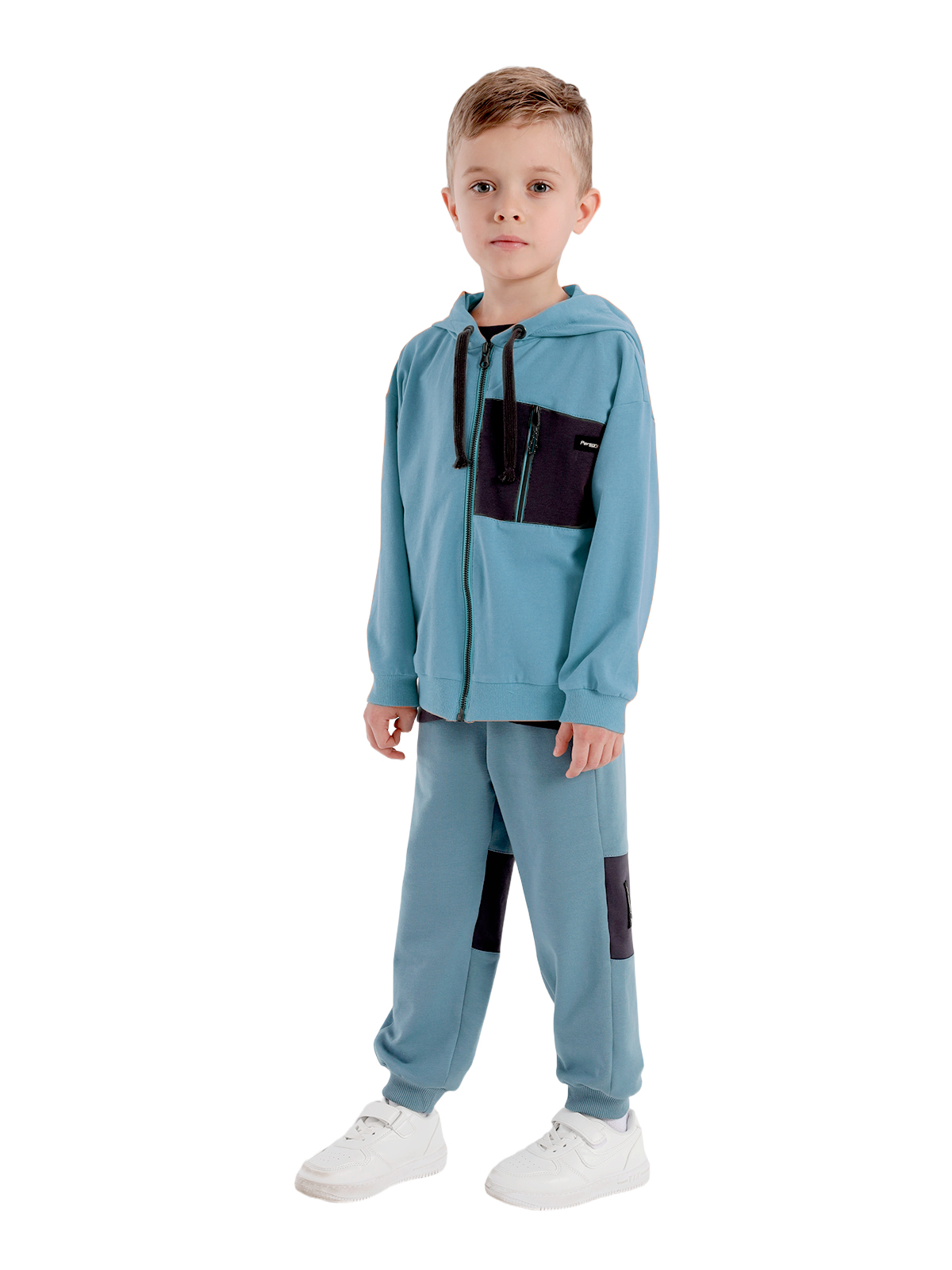 Джемпер для мальчика О47324 (голубой)