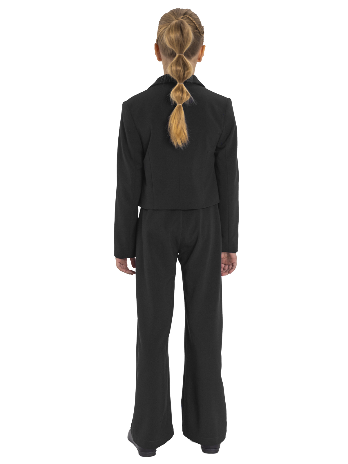 Жакет для девочки О77003 (черный)