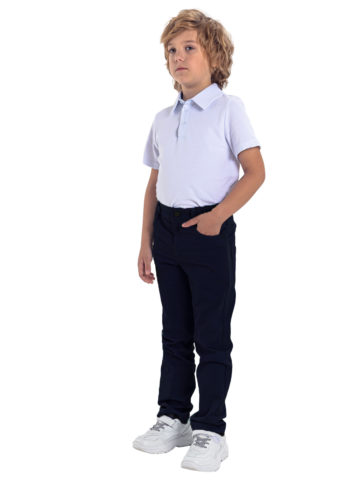 Джемпер для мальчика О15129 (белый)