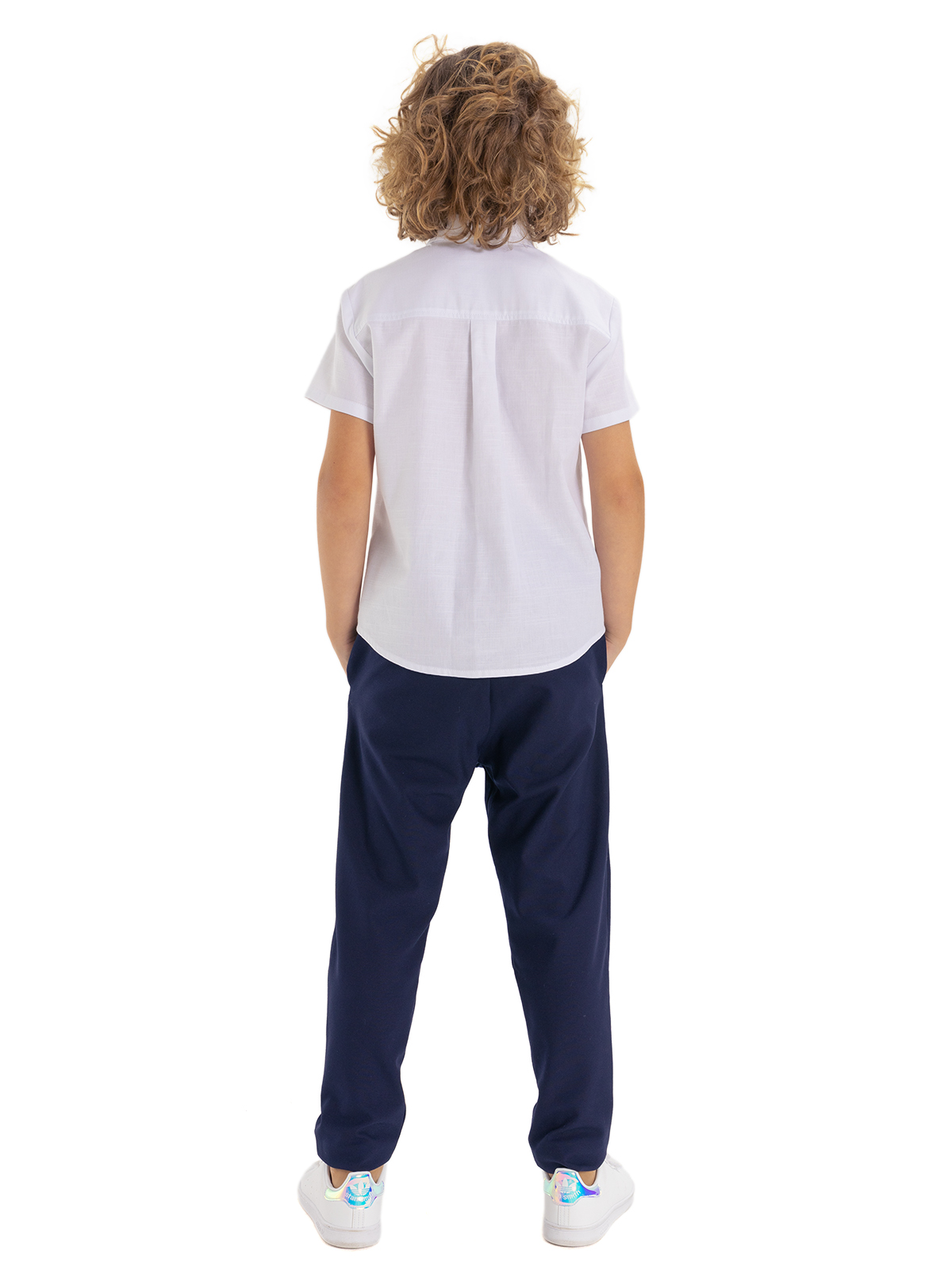 Верхняя сорочка для мальчика О16116 (белый)