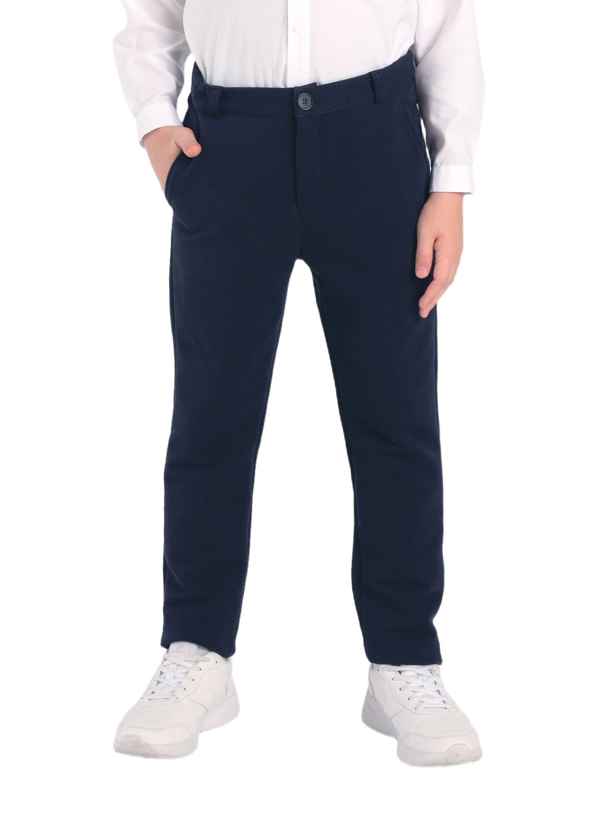 Брюки для мальчика О15415 (синий)