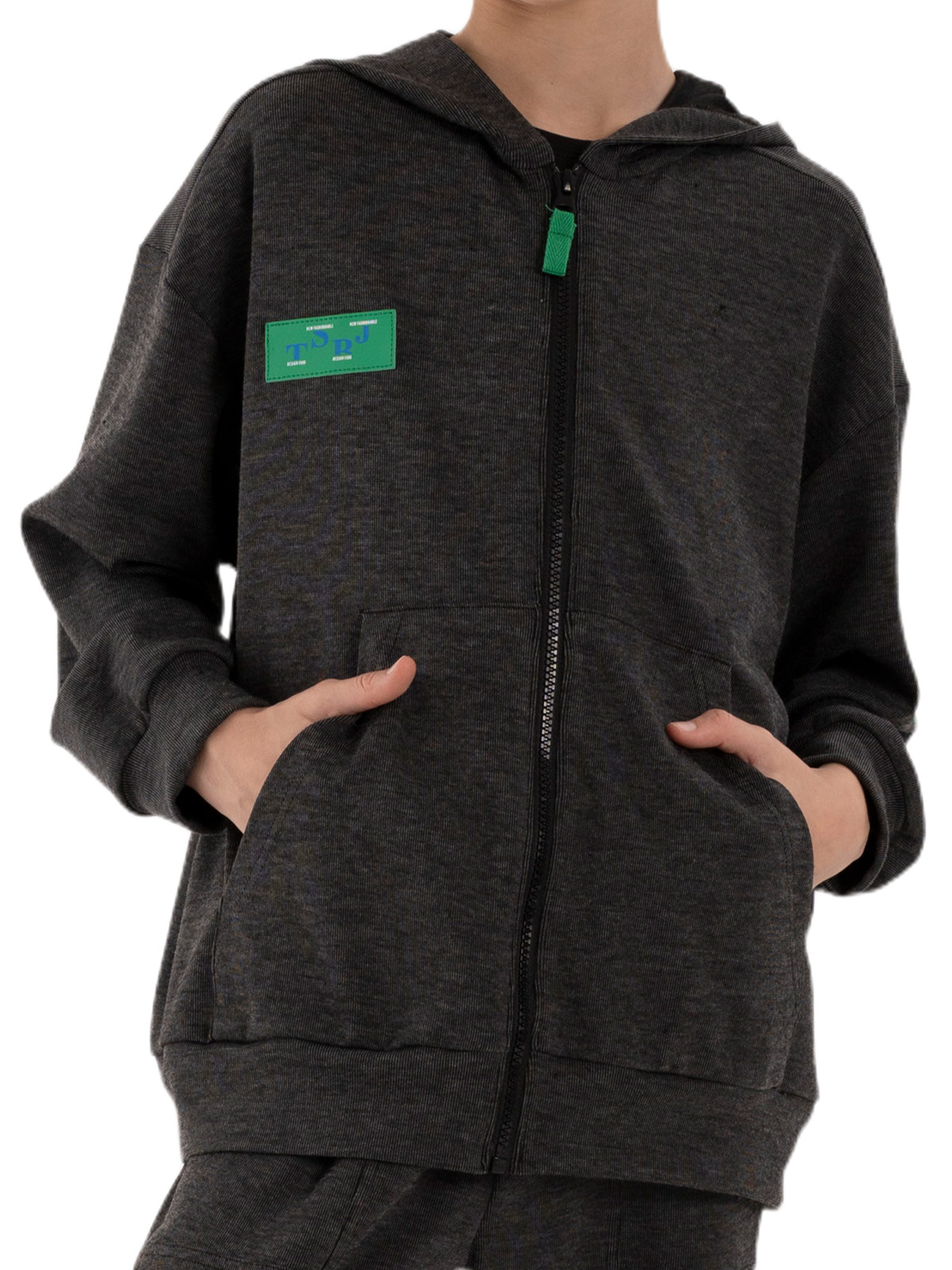 Джемпер для мальчика О37163 (черный)