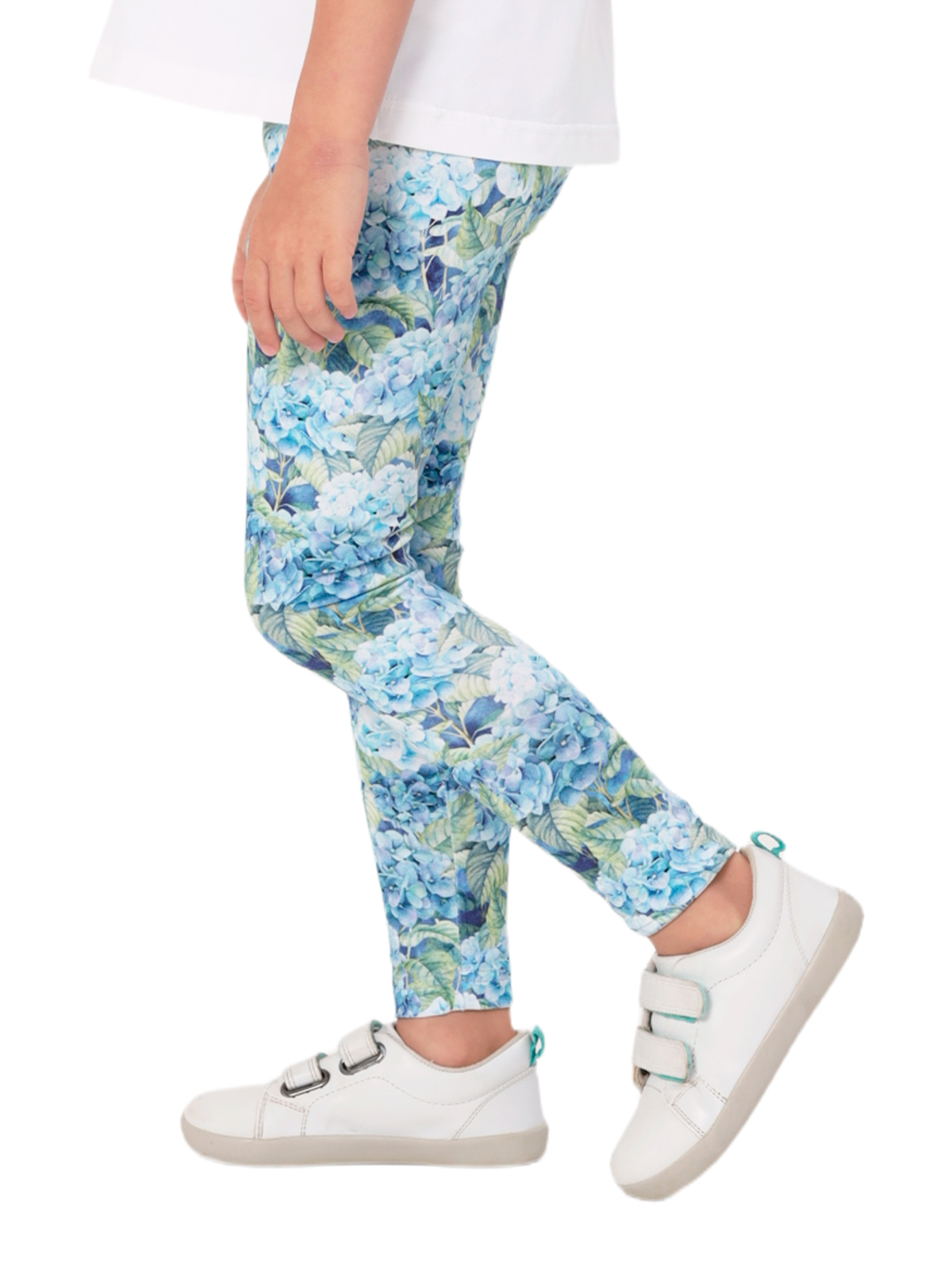 Брюки для девочки О57245 (голубой)