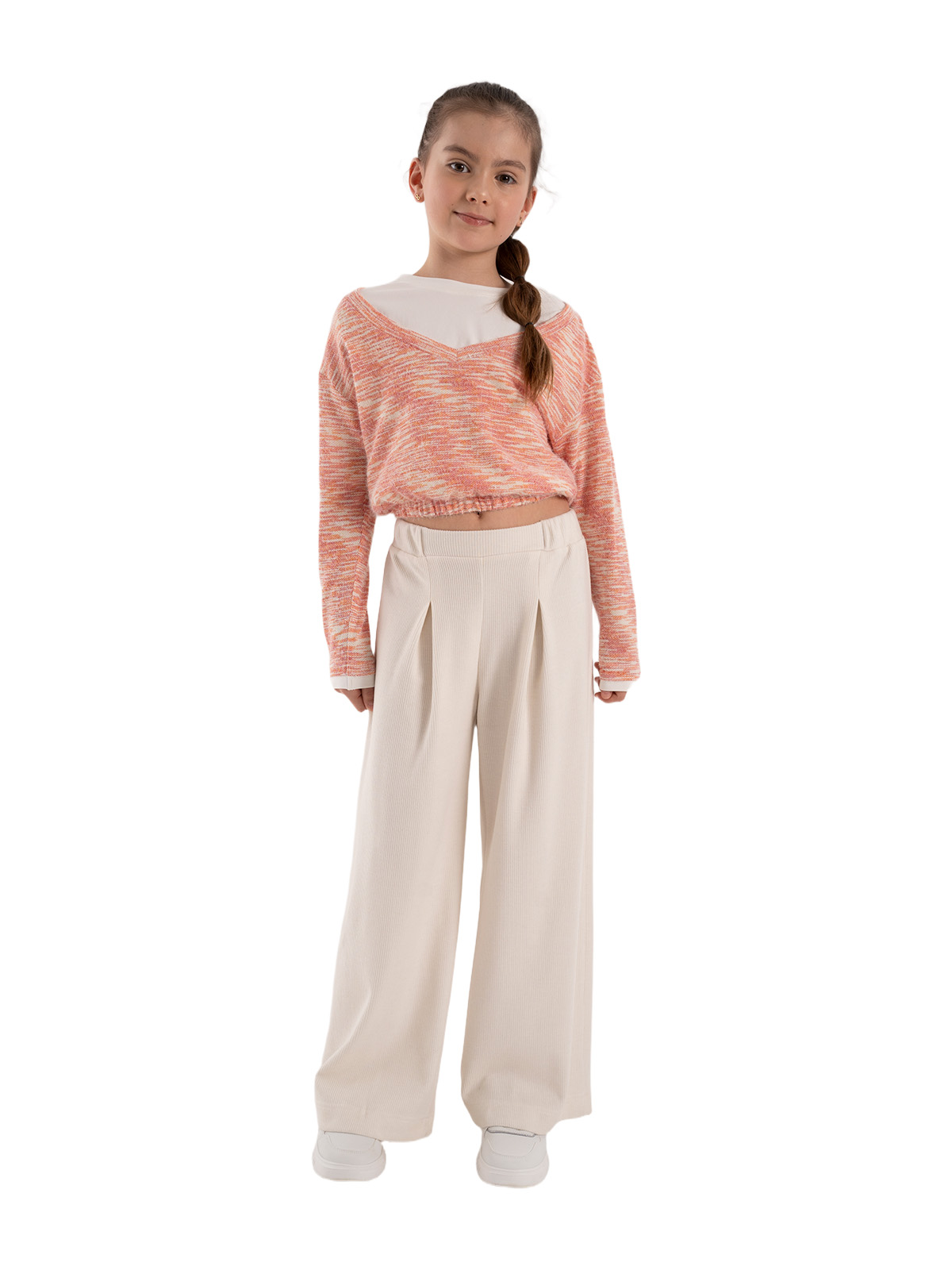 Джемпер для девочки О67075 (красный)