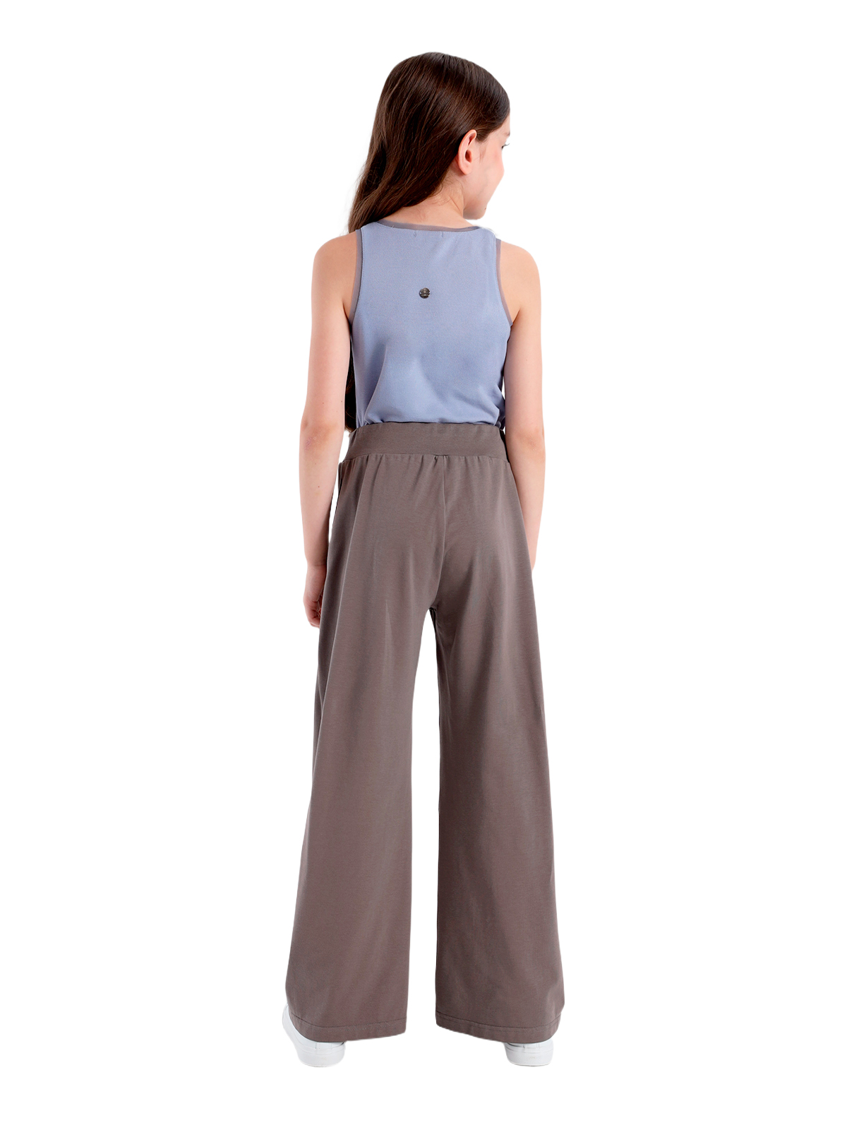 Брюки для девочки О57279 (серый)