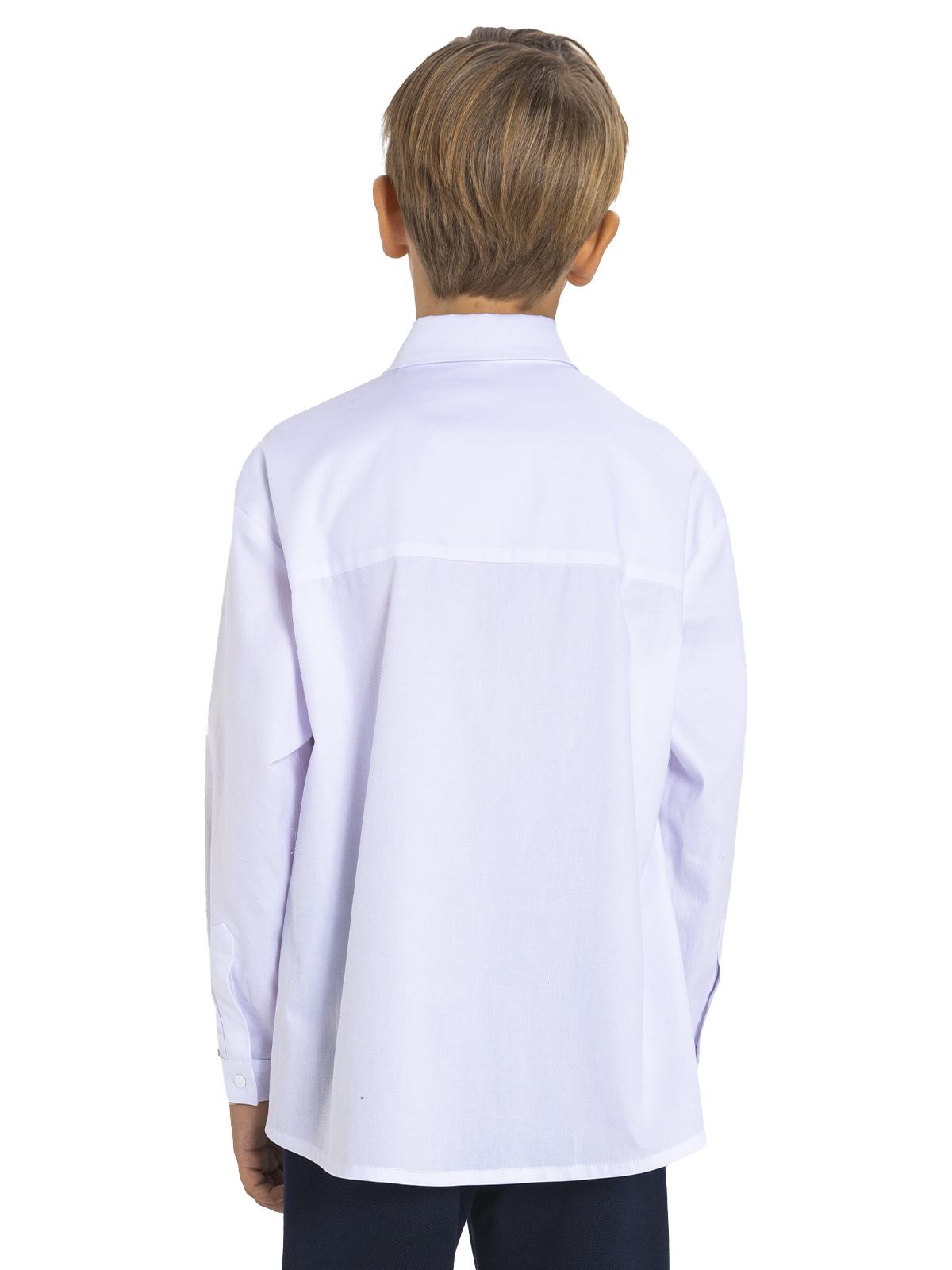 Верхняя сорочка для мальчика О17034 (белый)