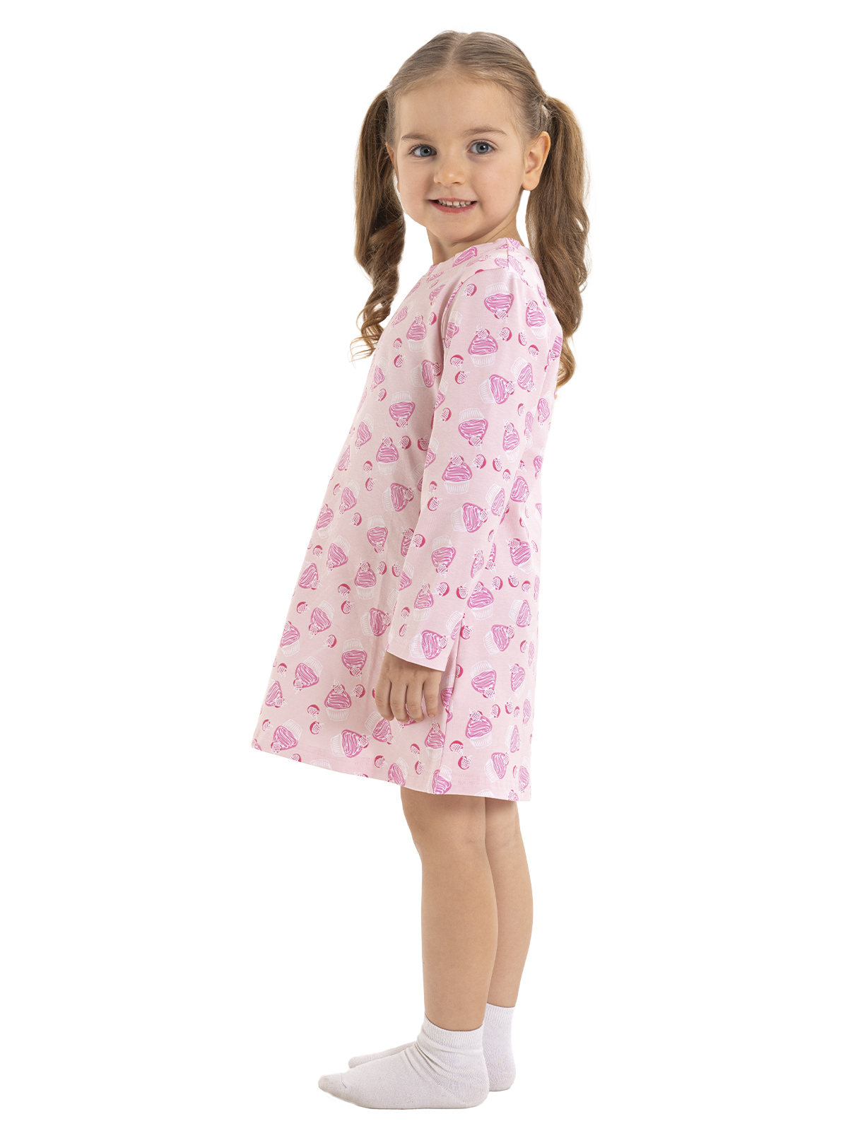 Ночная сорочка для девочки 06075 (розовый)