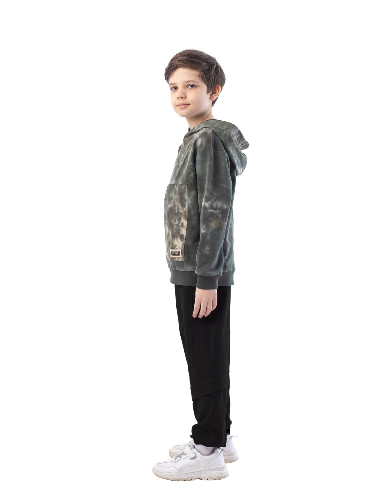 Брюки для мальчика О36680 (черный)